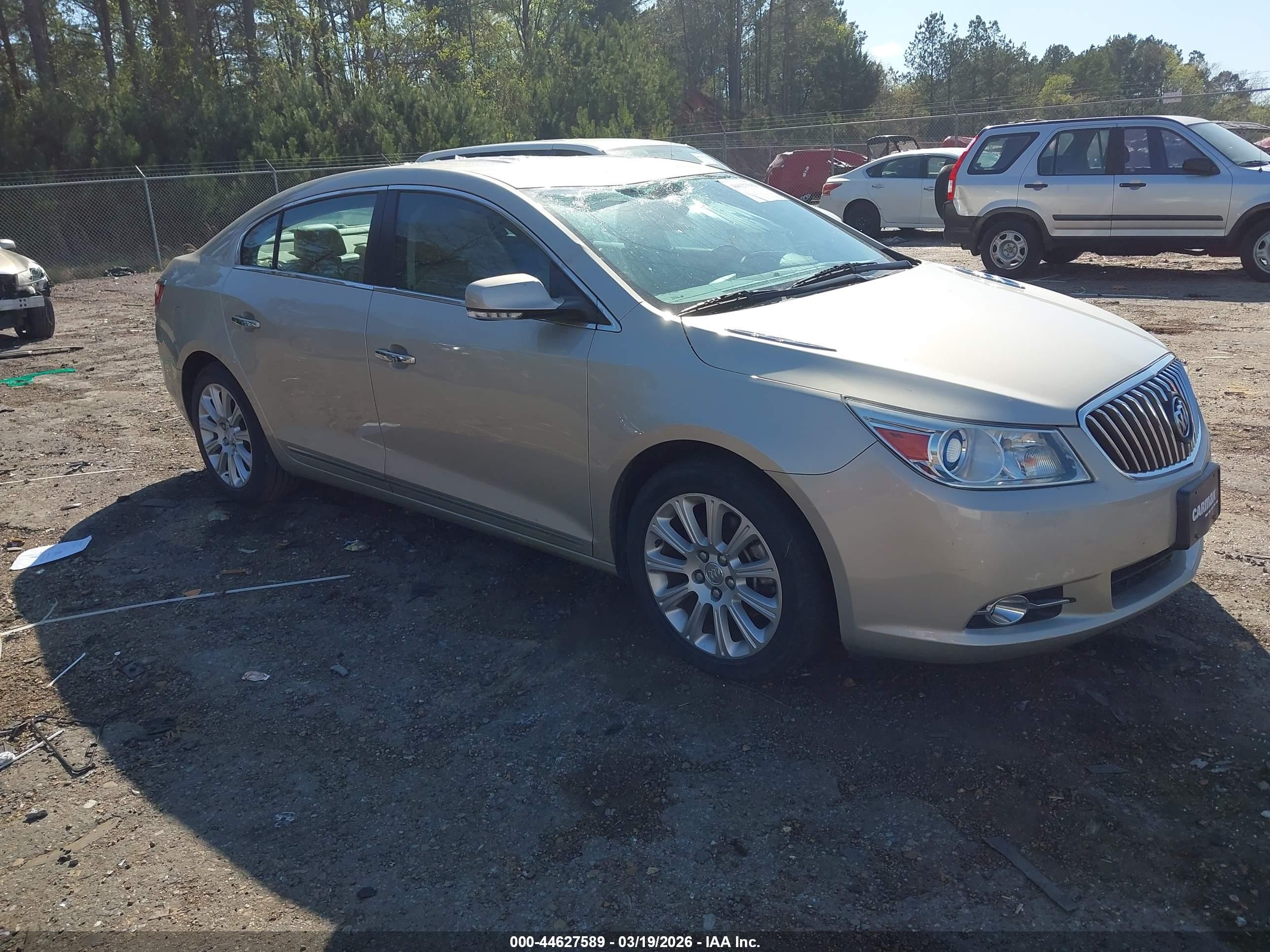 2013 Buick LaCrosse Premium 1, VIN 1G4GF5E3XDF317313 — Roof