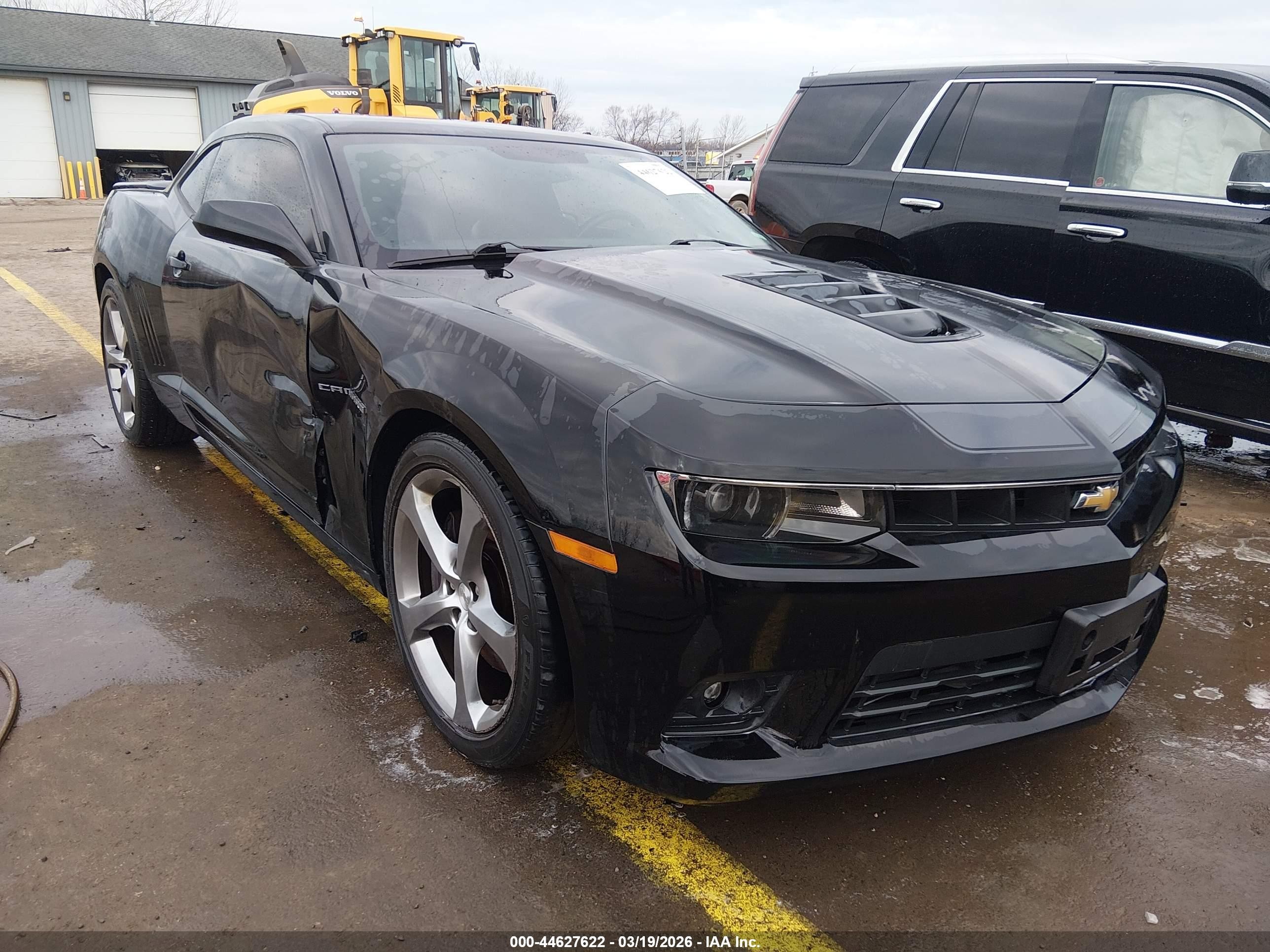 2014 Chevrolet Camaro SS, VIN 2G1FK1EJ6E9154472 — Side