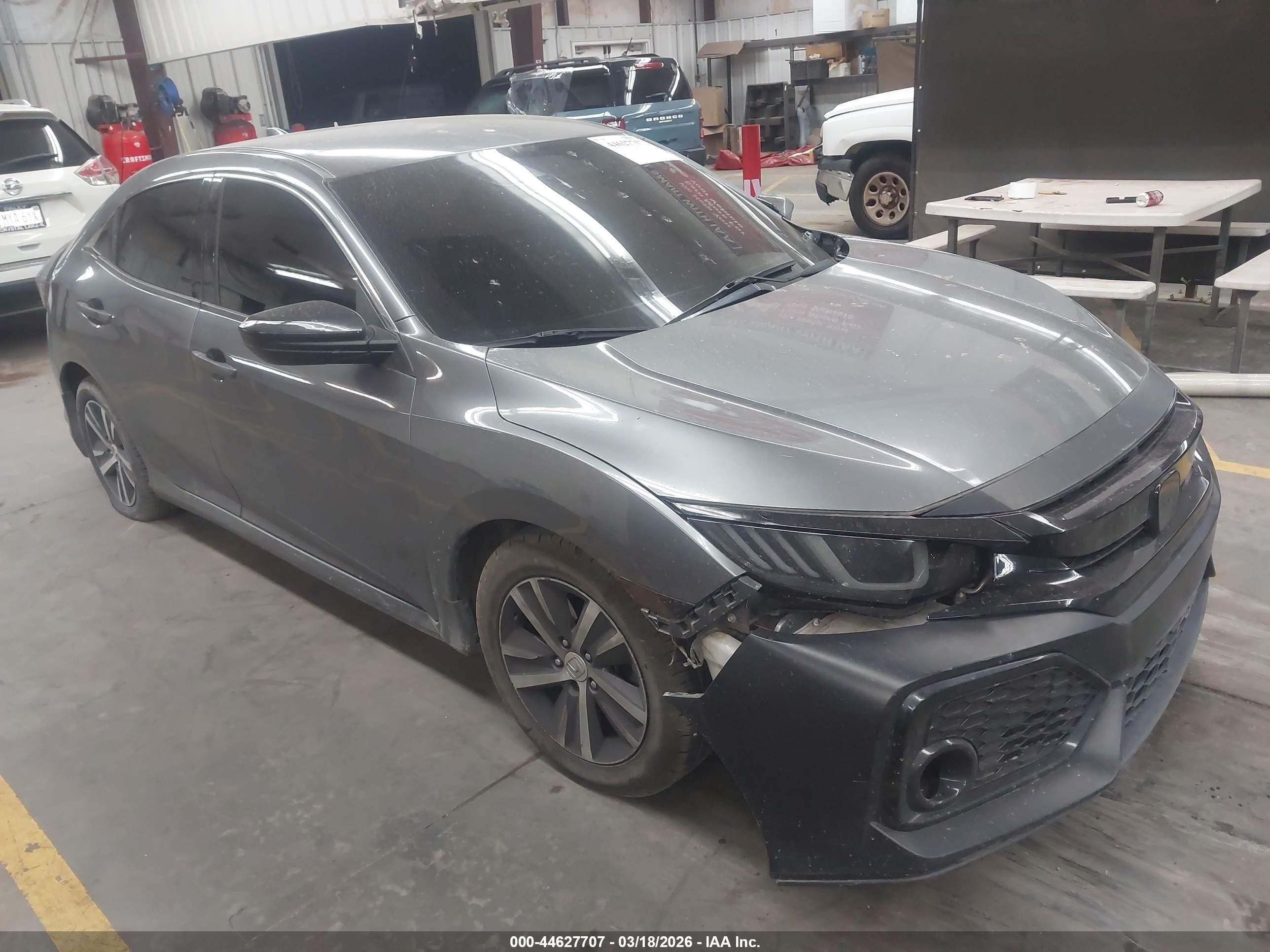 2020 Honda Civic LX, VIN SHHFK7H39LU207793 — Interior fire