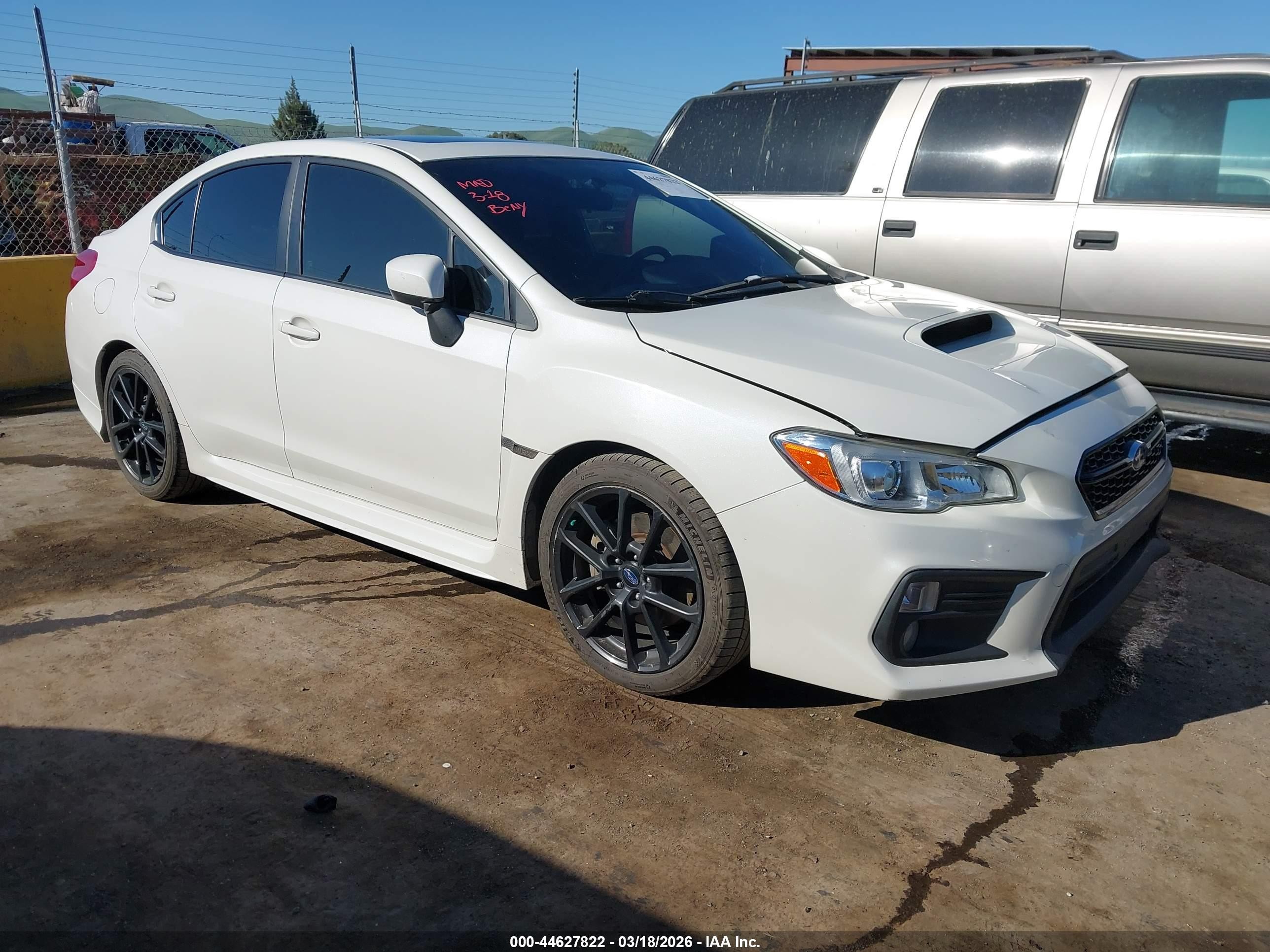 2020 Subaru WRX Premium, VIN JF1VA1C69L9816378 — Normal wear