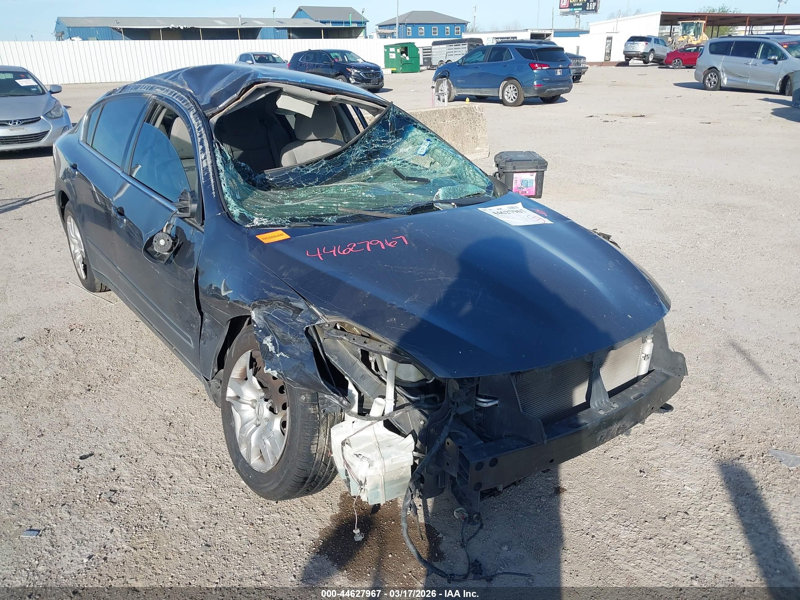 2012 Nissan Altima S, VIN 1N4AL2AP1CN495549 — Rollover