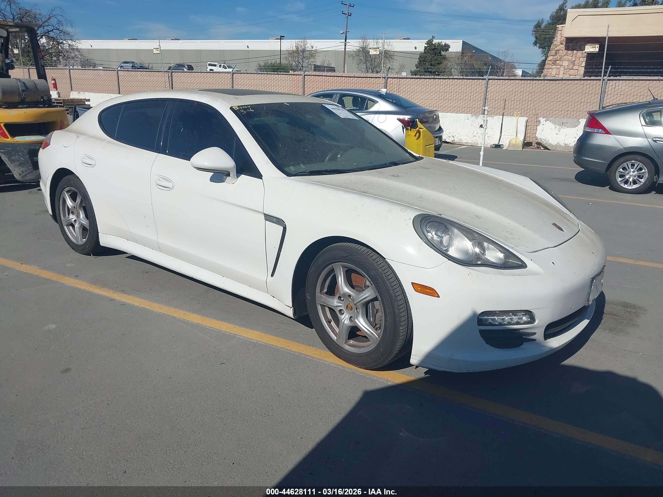 2011 Porsche Panamera, VIN WP0AA2A74BL018642 — Theft recovery