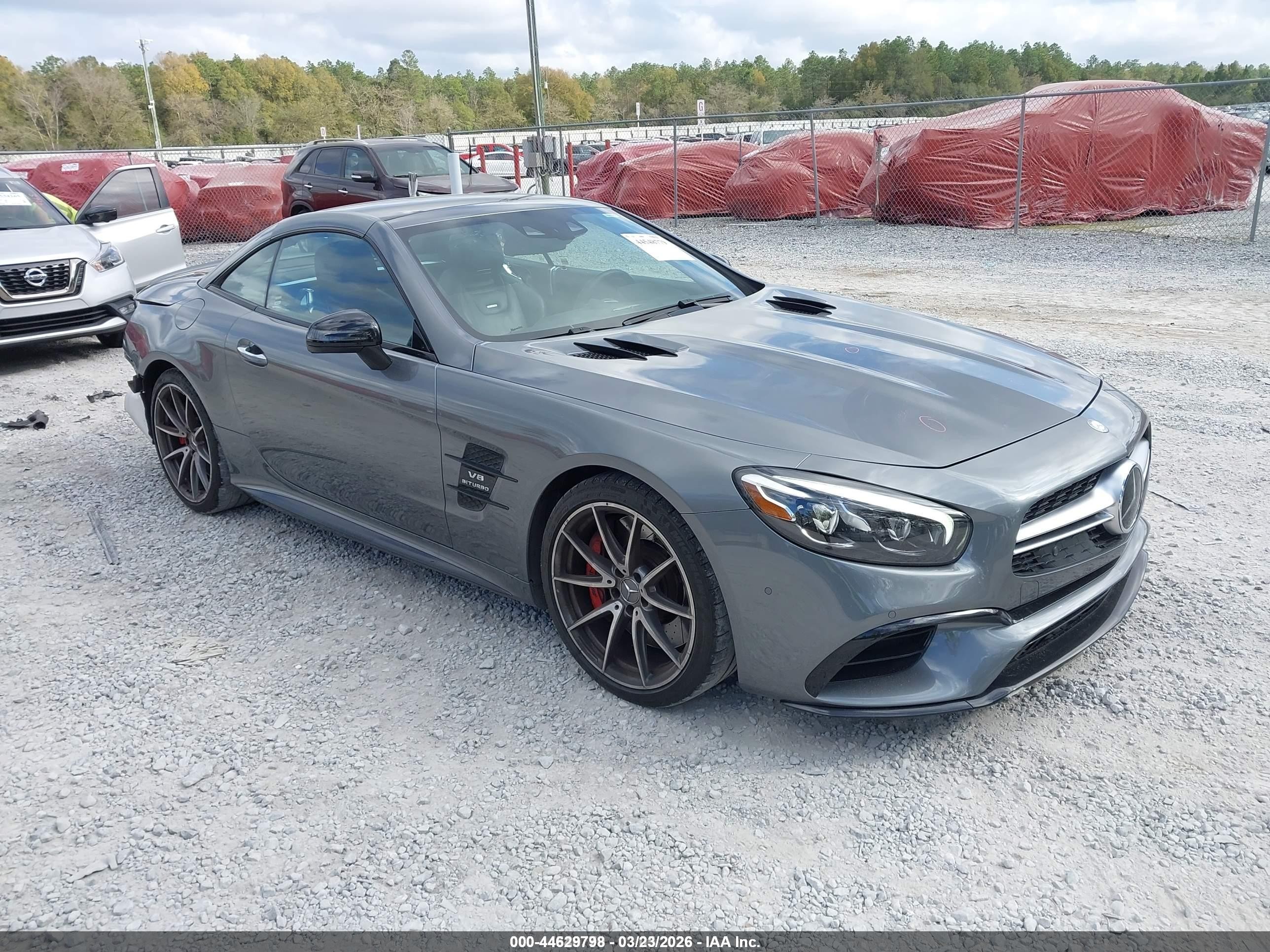 2017 Mercedes-Benz SL 63 AMG, VIN WDDJK7EA9HF046577 — Rear end