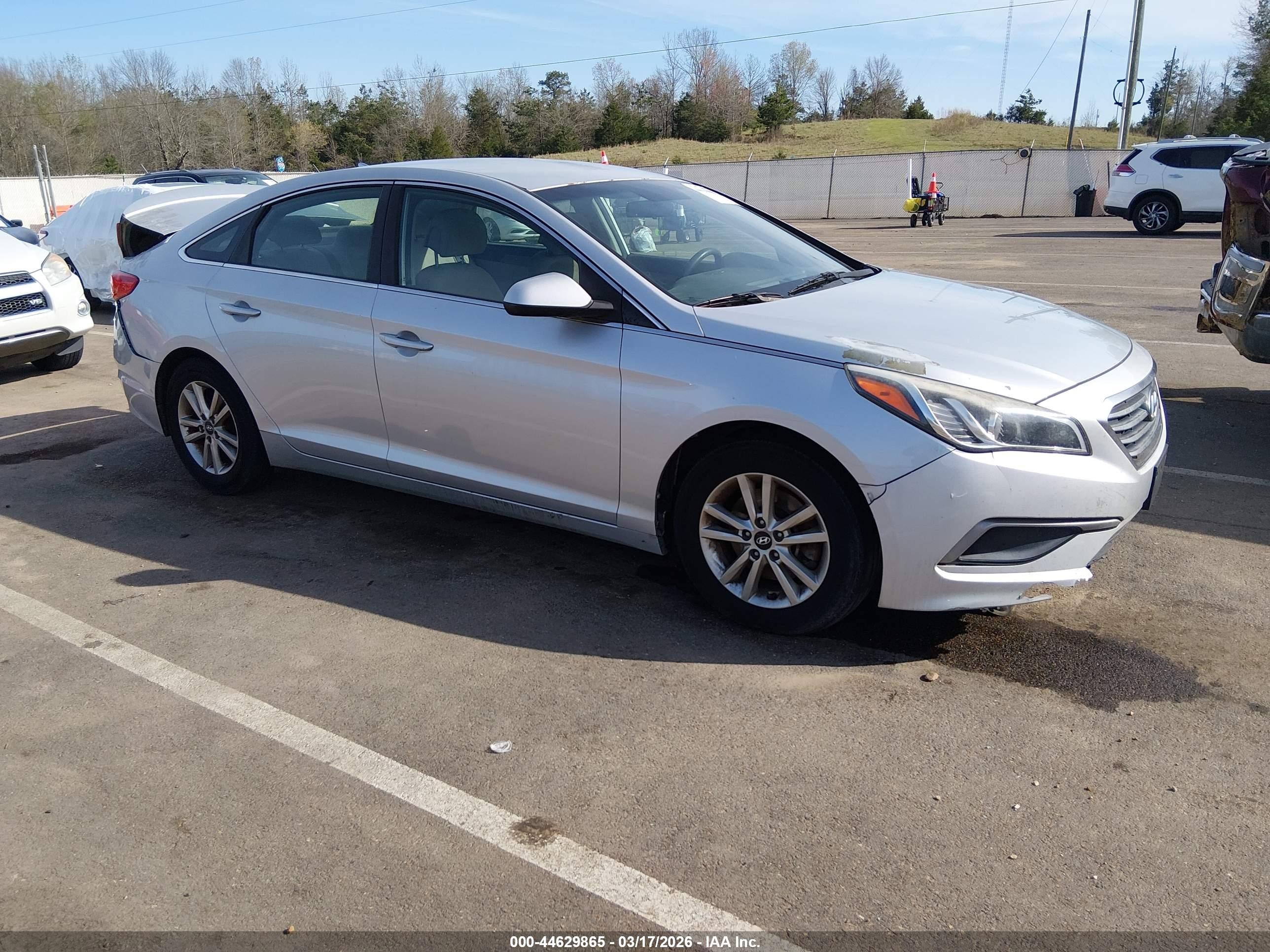 2017 Hyundai Sonata 2.4L, VIN 5NPE24AFXHH537273 — Fresh water flood