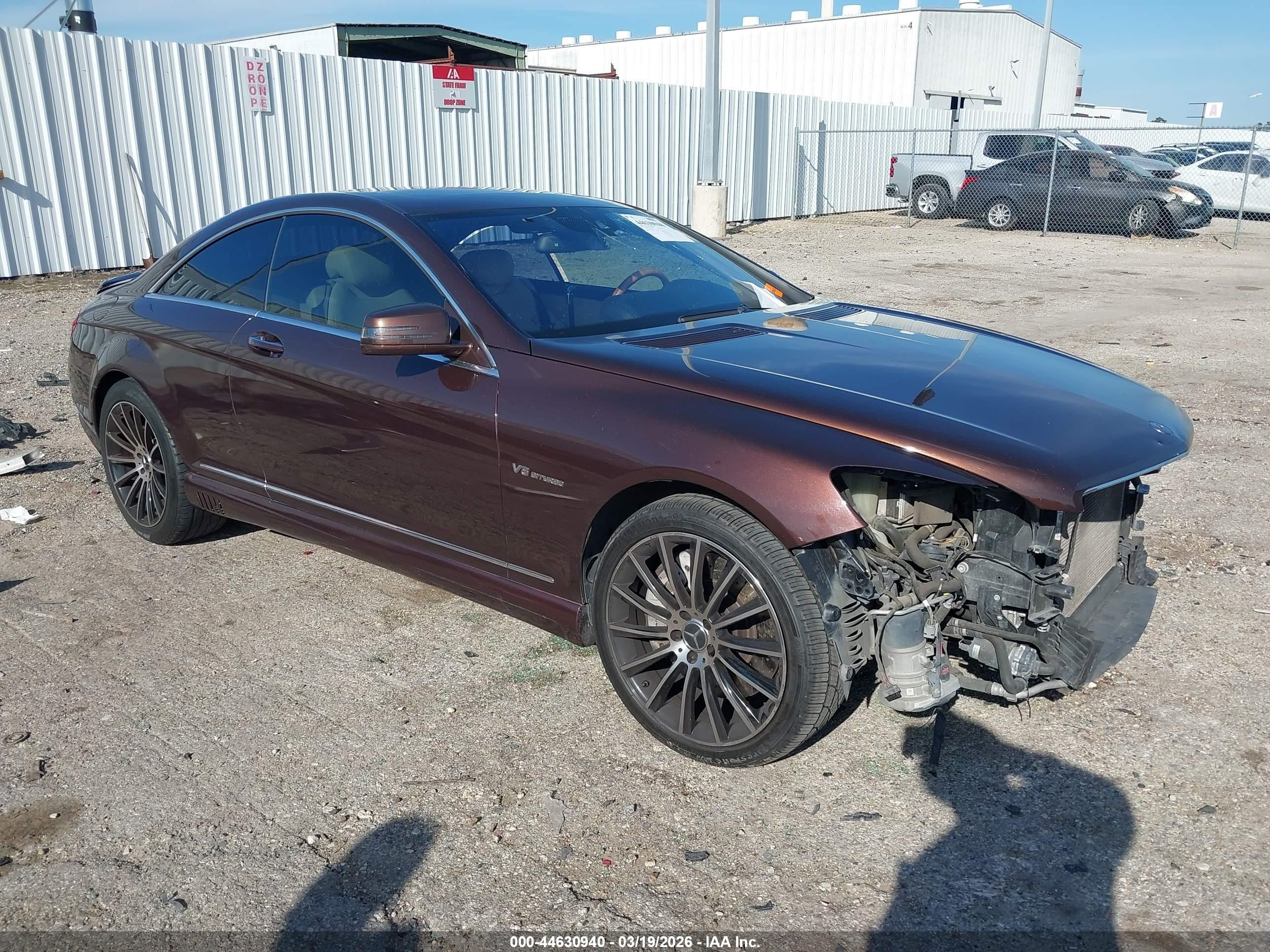 2011 Mercedes-Benz CL 63 AMG, VIN WDDEJ7EB4BA027615 — Front end