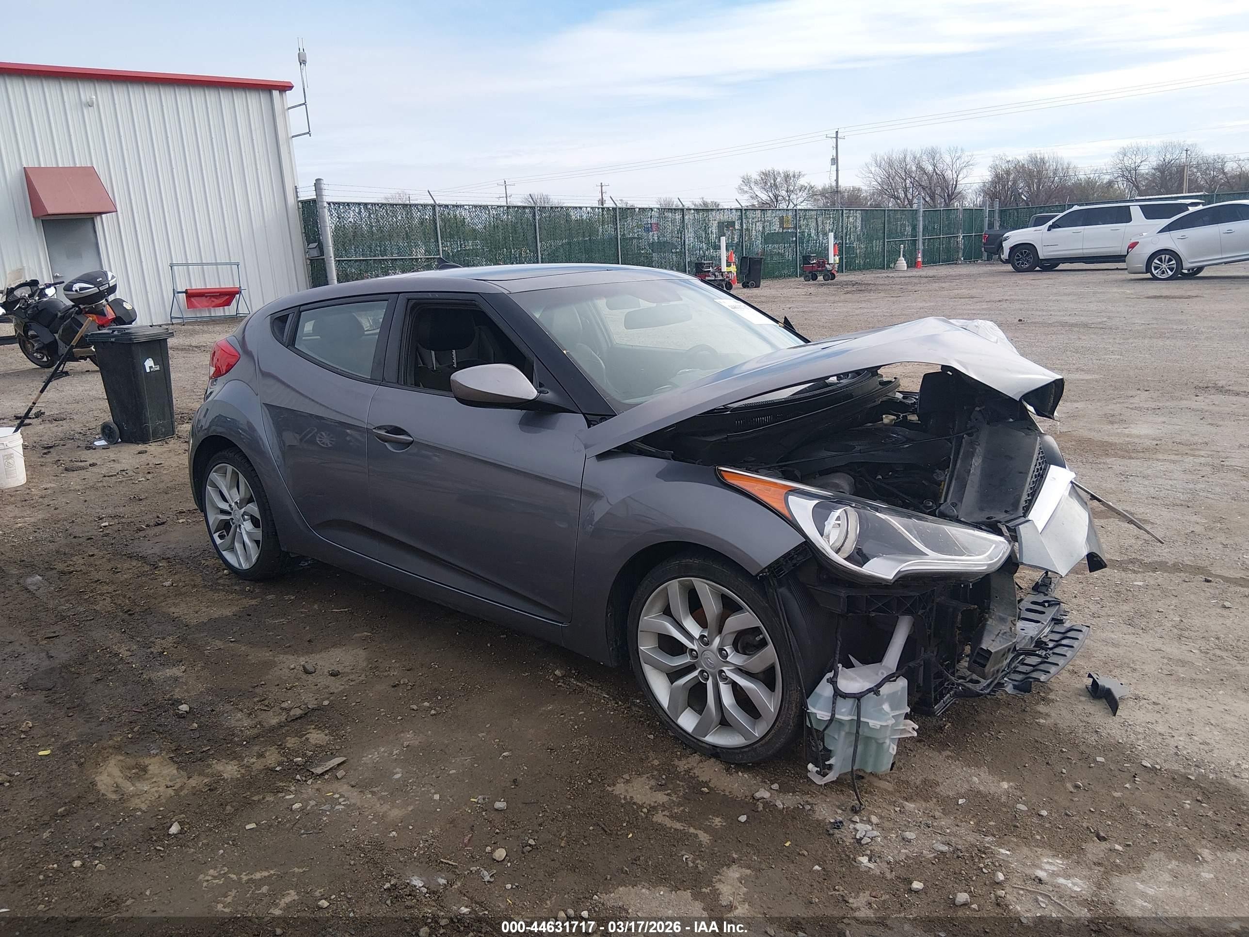 2013 Hyundai Veloster RE:MIX, VIN KMHTC6ADXDU131911 — Front end