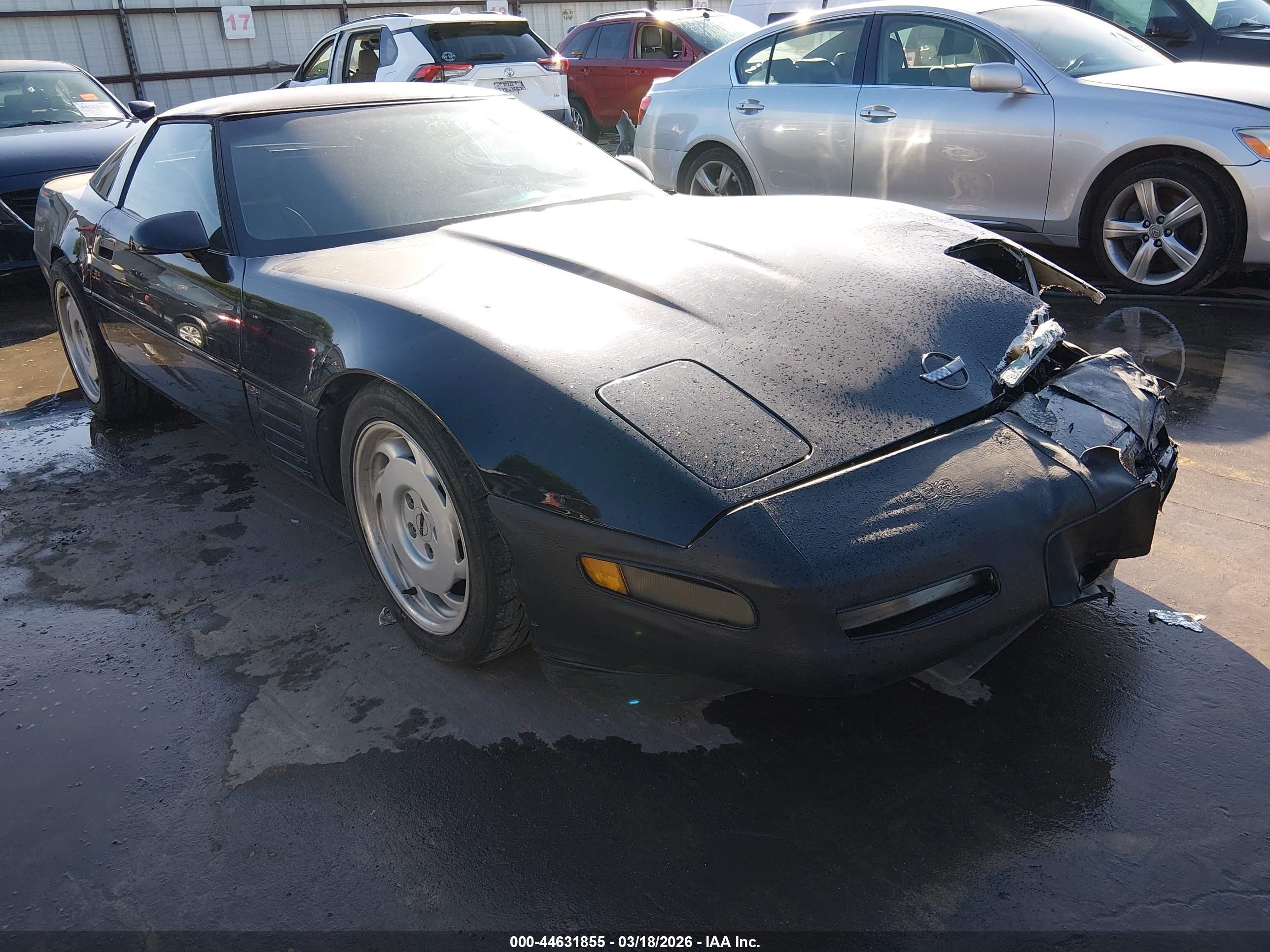 1992 Chevrolet Corvette, VIN 1G1YY23P9N5109950 — Front end