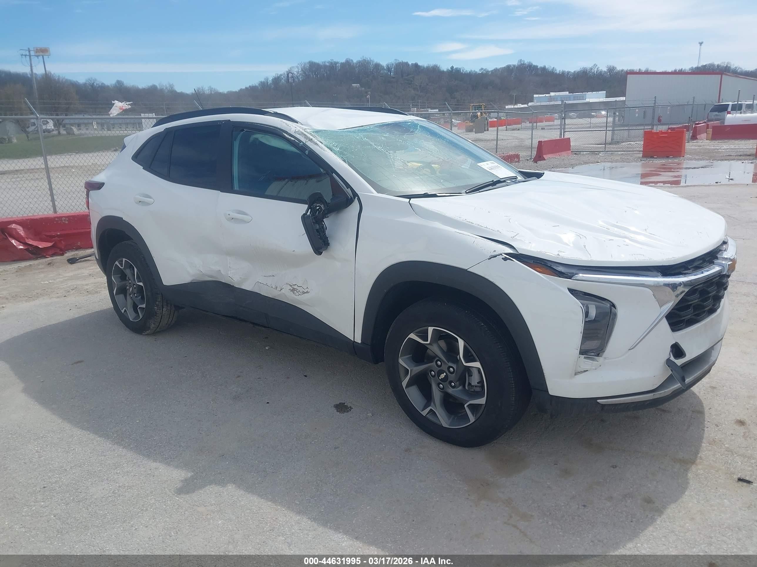 2025 Chevrolet Trax LT, VIN KL77LHEP5SC015702 — Rollover