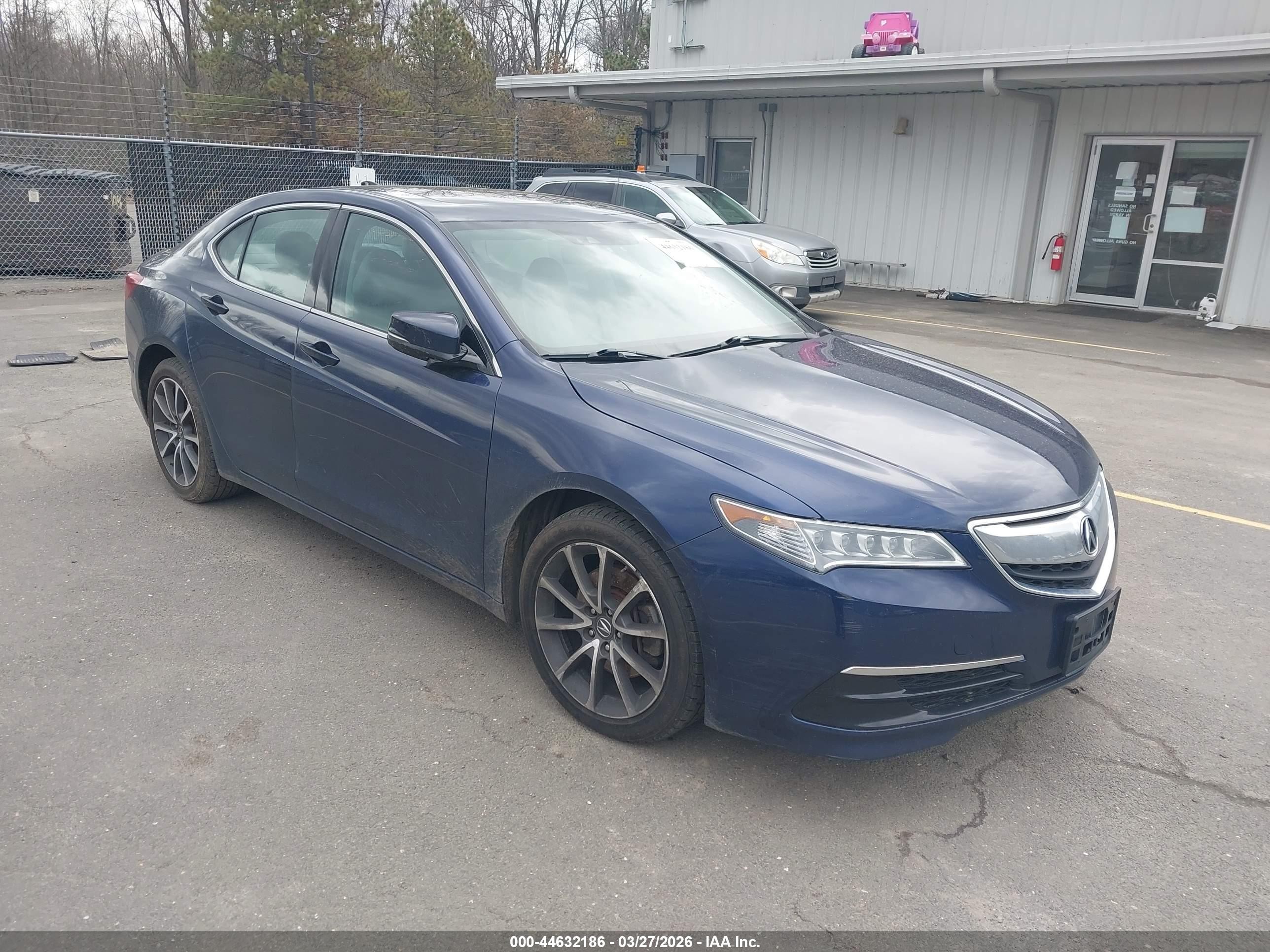 2015 Acura TLX Technology, VIN 19UUB3F51FA005227 — Undercarriage