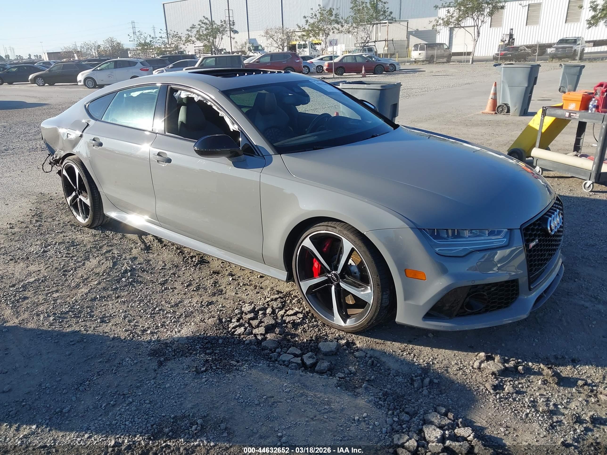 2016 Audi RS 7 Prestige, VIN WUAW2AFC7GN900227 — Rear end