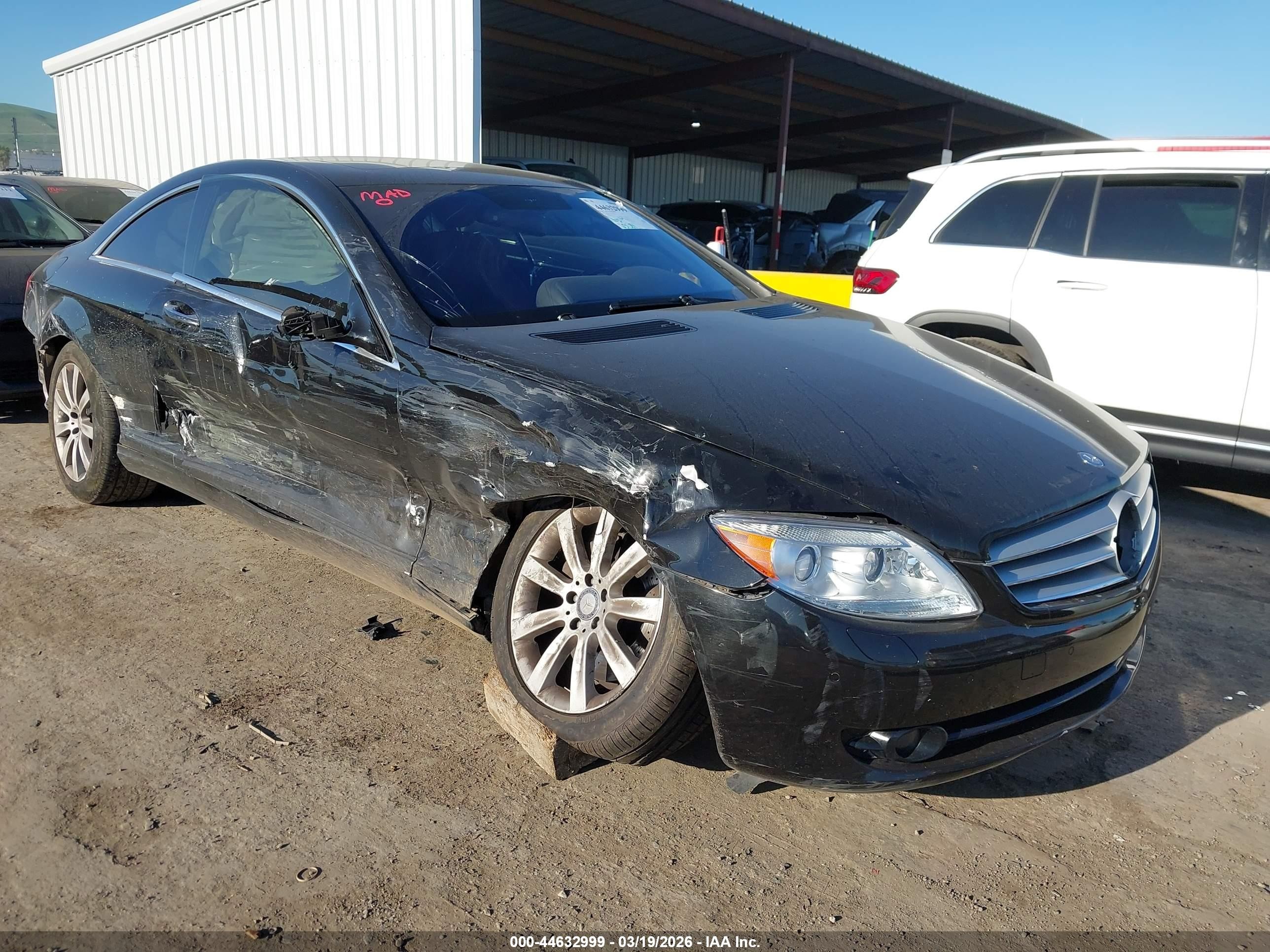 2008 Mercedes-Benz CL 550, VIN WDDEJ71X28A011150 — Front end