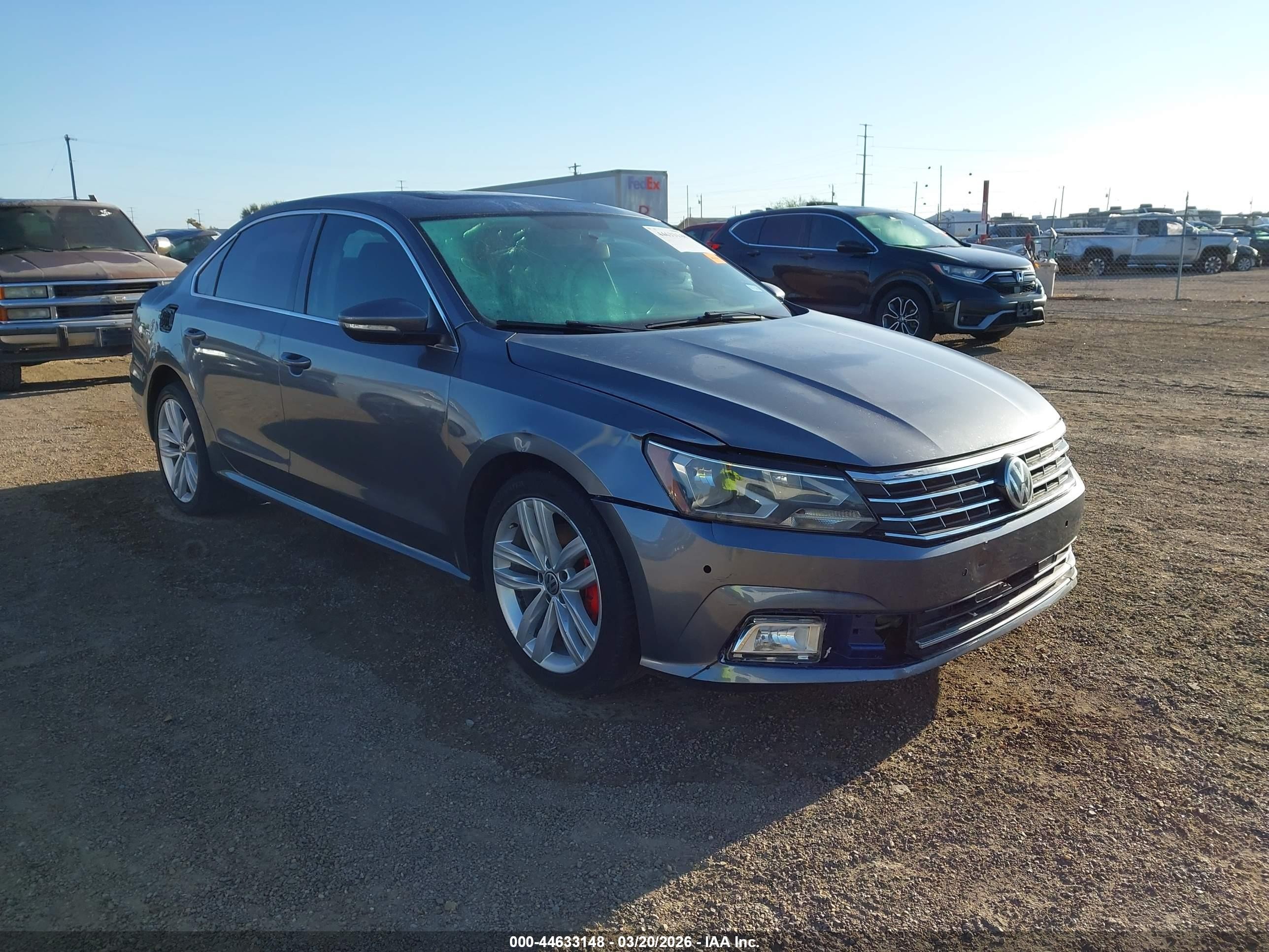 2018 Volkswagen Passat SE, VIN 1VWBA7A39JC022583 — Repossession
