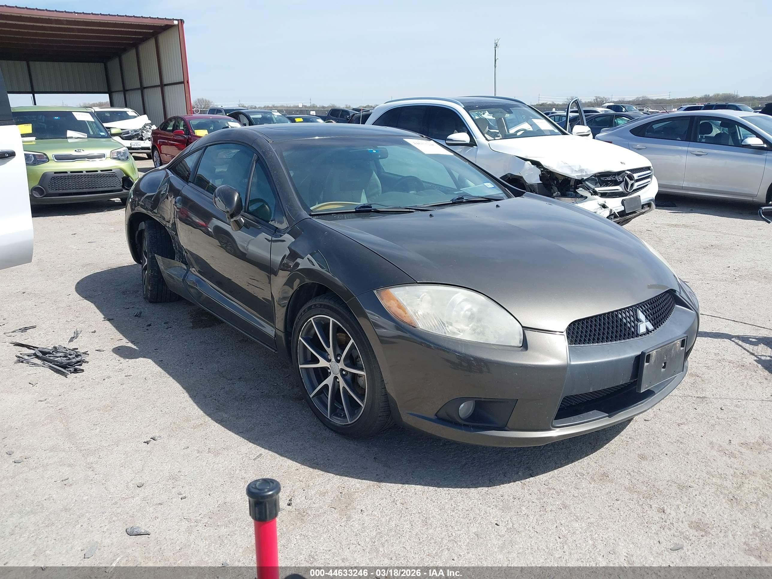 2011 Mitsubishi Eclipse GS, VIN 4A31K5DF1BE007651 — Rear end