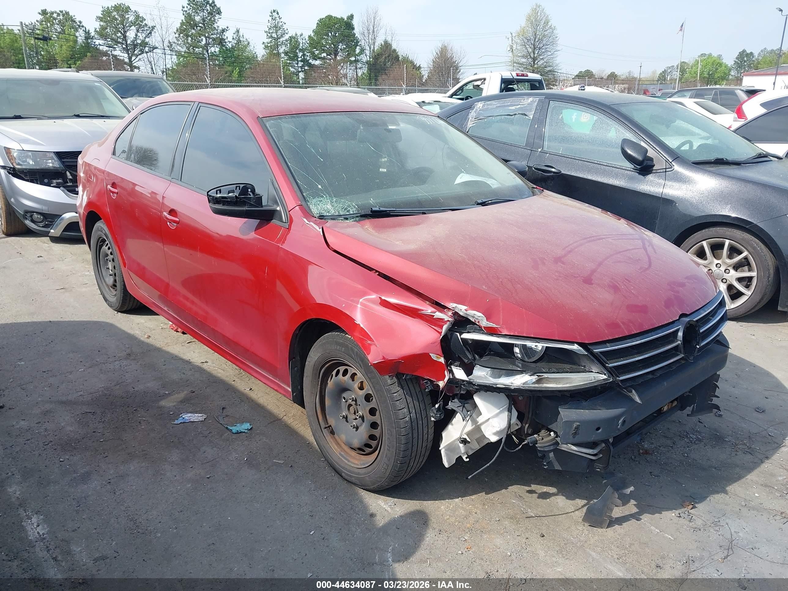 2016 Volkswagen Jetta S, VIN 3VW267AJ7GM357221 — Изъятие за долги