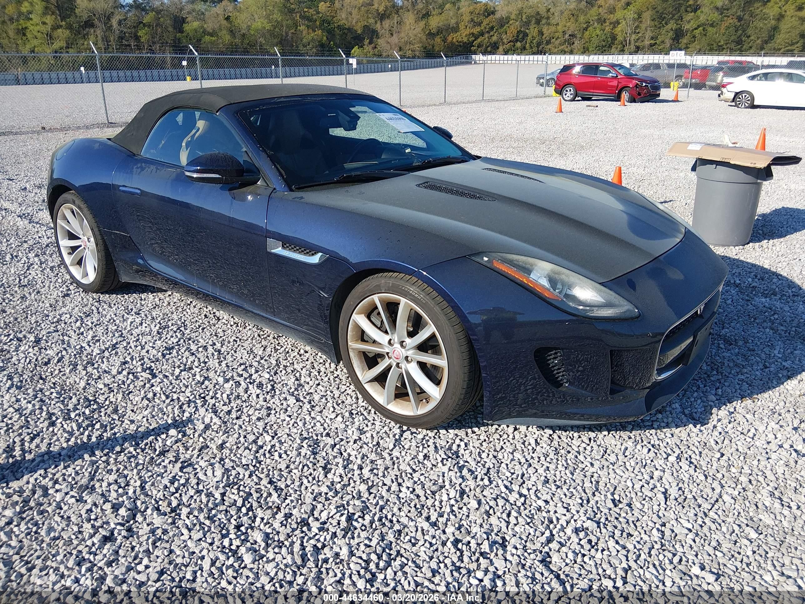2016 Jaguar F-Type S, VIN SAJWA6FU0G8K34950 — Water / flood