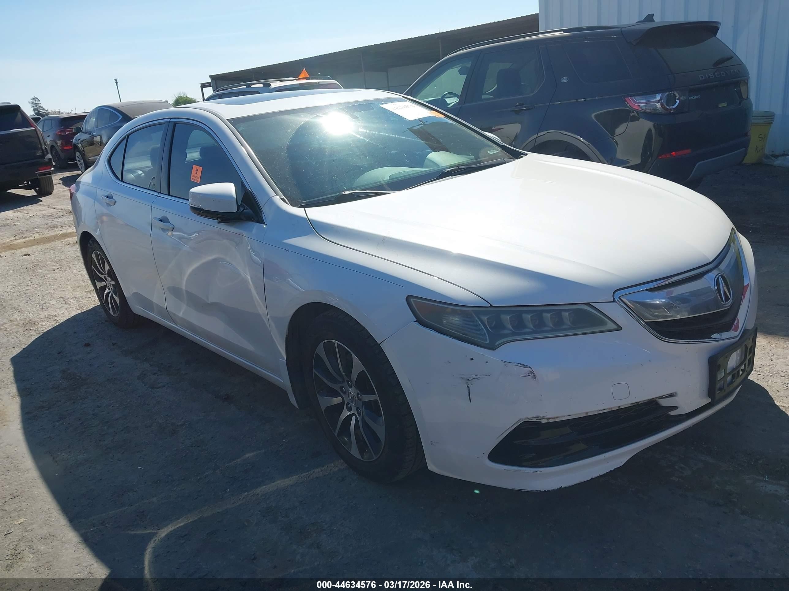 2015 Acura TLX, VIN 19UUB1F37FA004067 — Biohazard / chemical