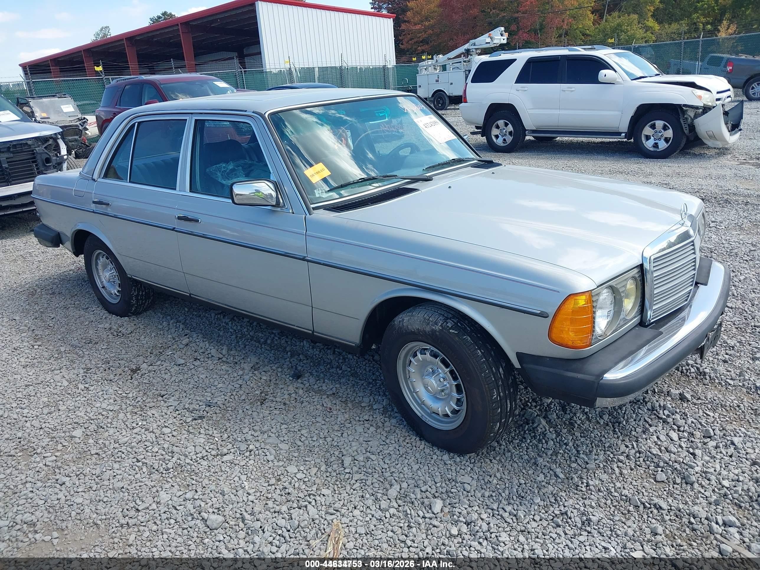 1983 Mercedes-Benz 300 D, VIN WDBAB33A9DB030157 — Not stated