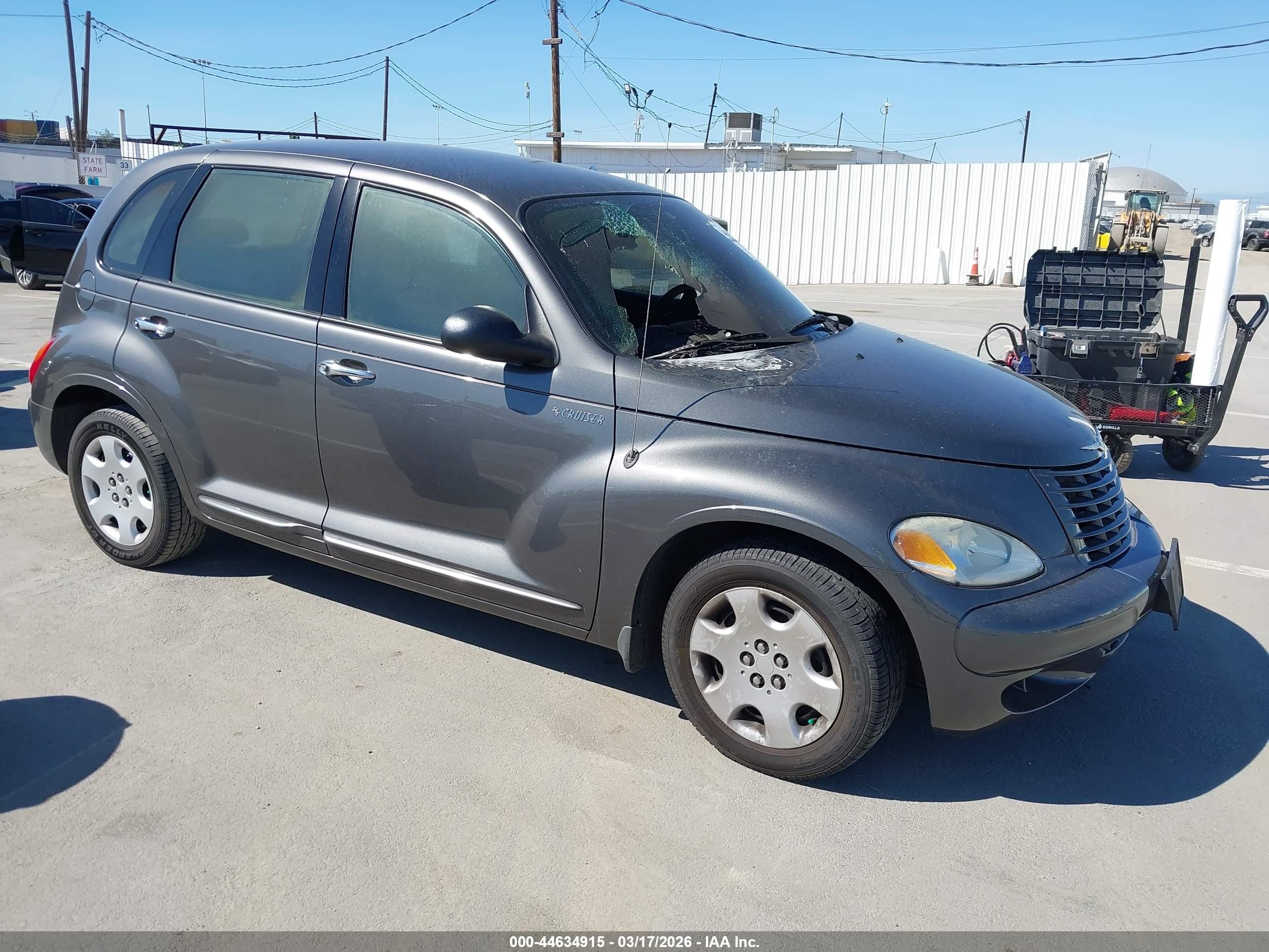 2004 Chrysler PT Cruiser, VIN 3C4FY48B94T264312 — Пожар в салоне