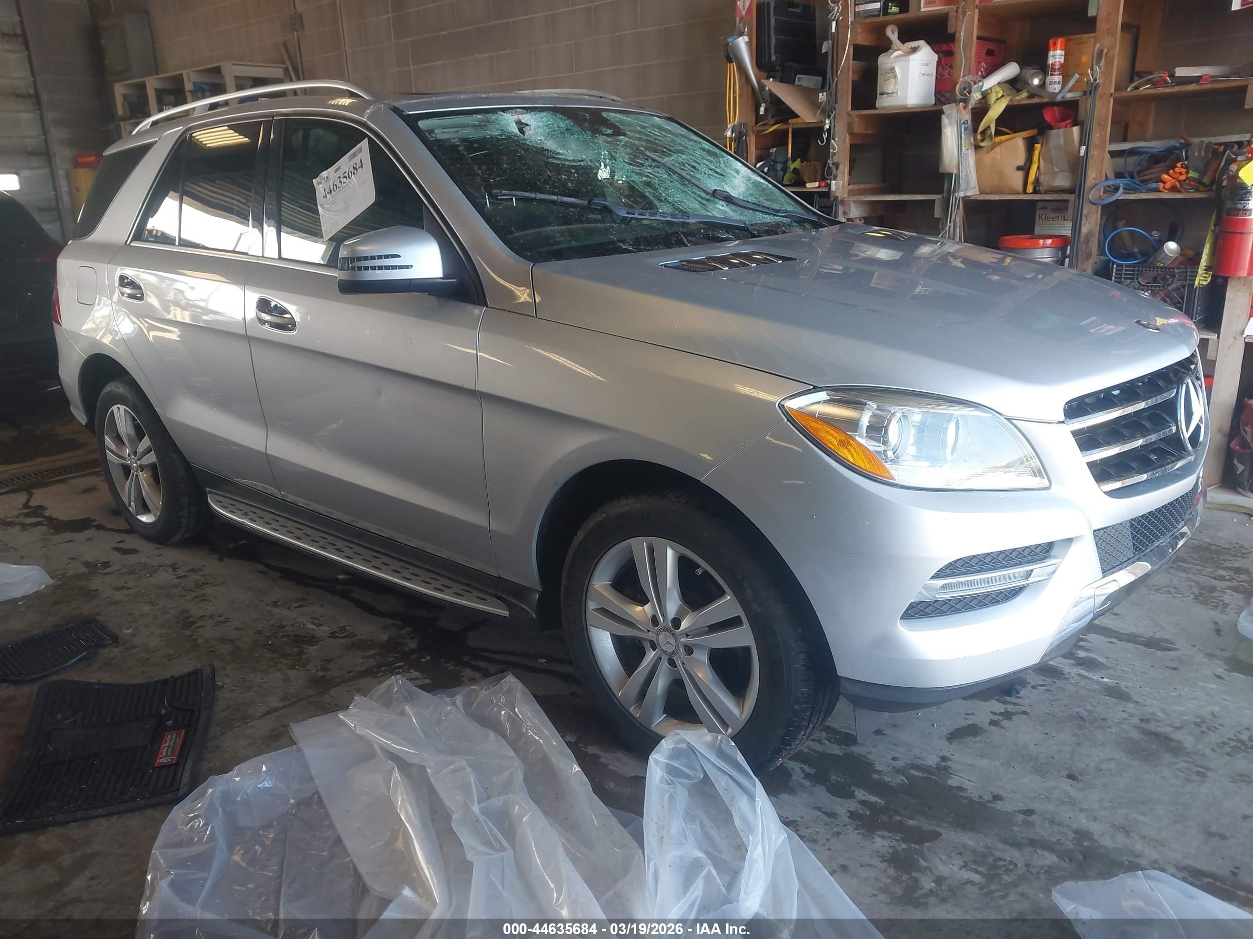 2013 Mercedes-Benz M 350, VIN 4JGDA5HB1DA178061 — Storm