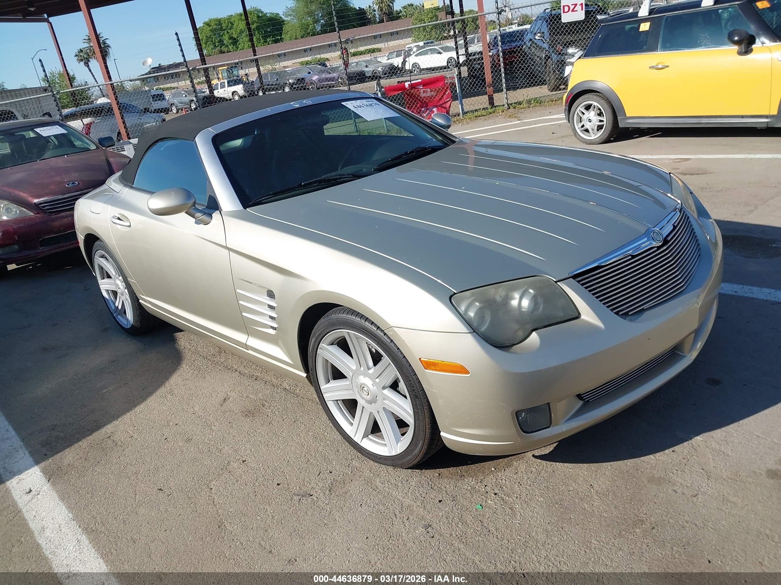 2006 Chrysler Crossfire Limited, VIN 1C3AN65L26X065870 — Front end