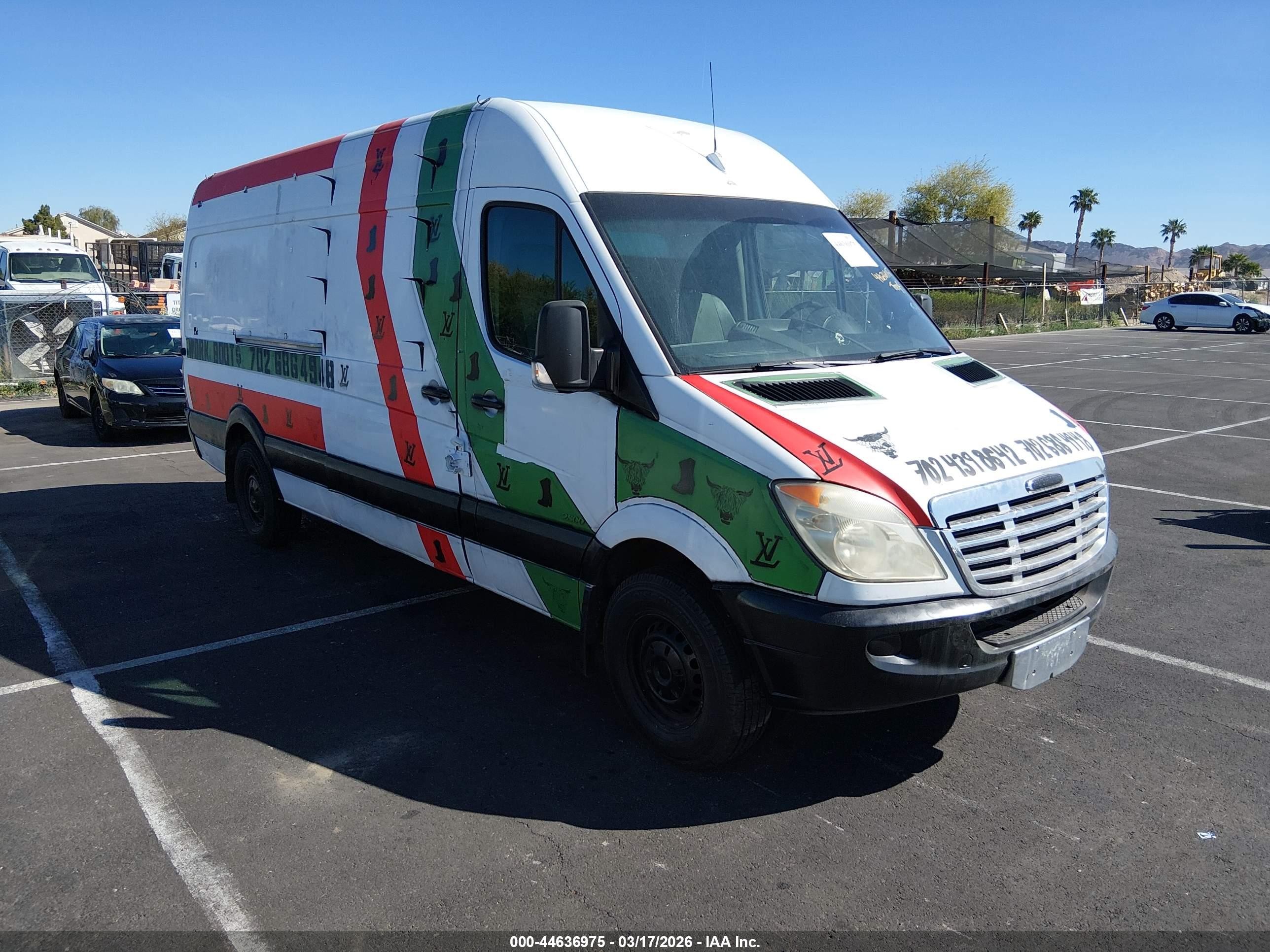 2007 Freightliner Sprinter, VIN WDYPE845X75193246 — Обычный износ