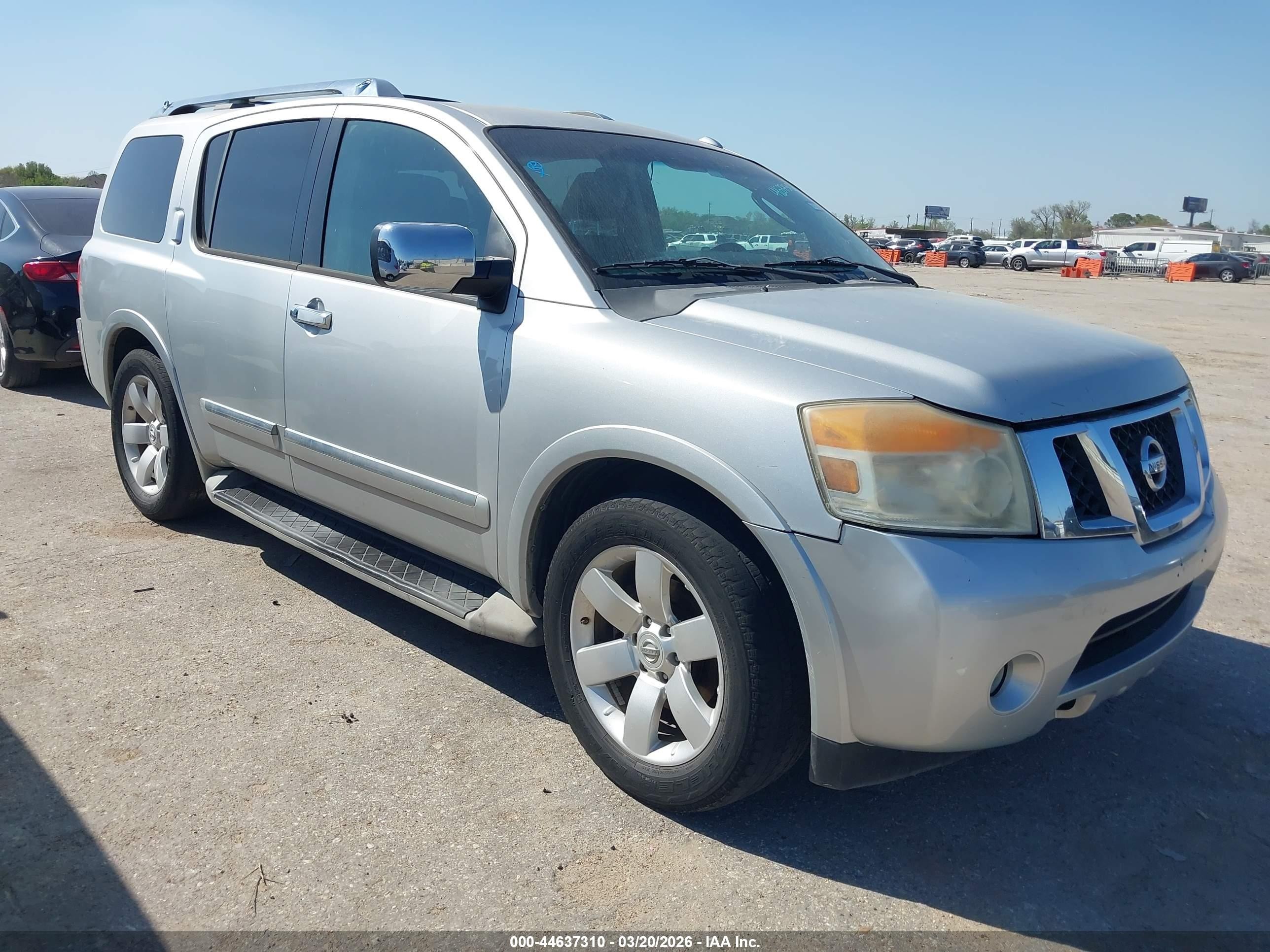 2011 Nissan Armada SV, VIN 5N1BA0ND3BN603351 — Normal wear