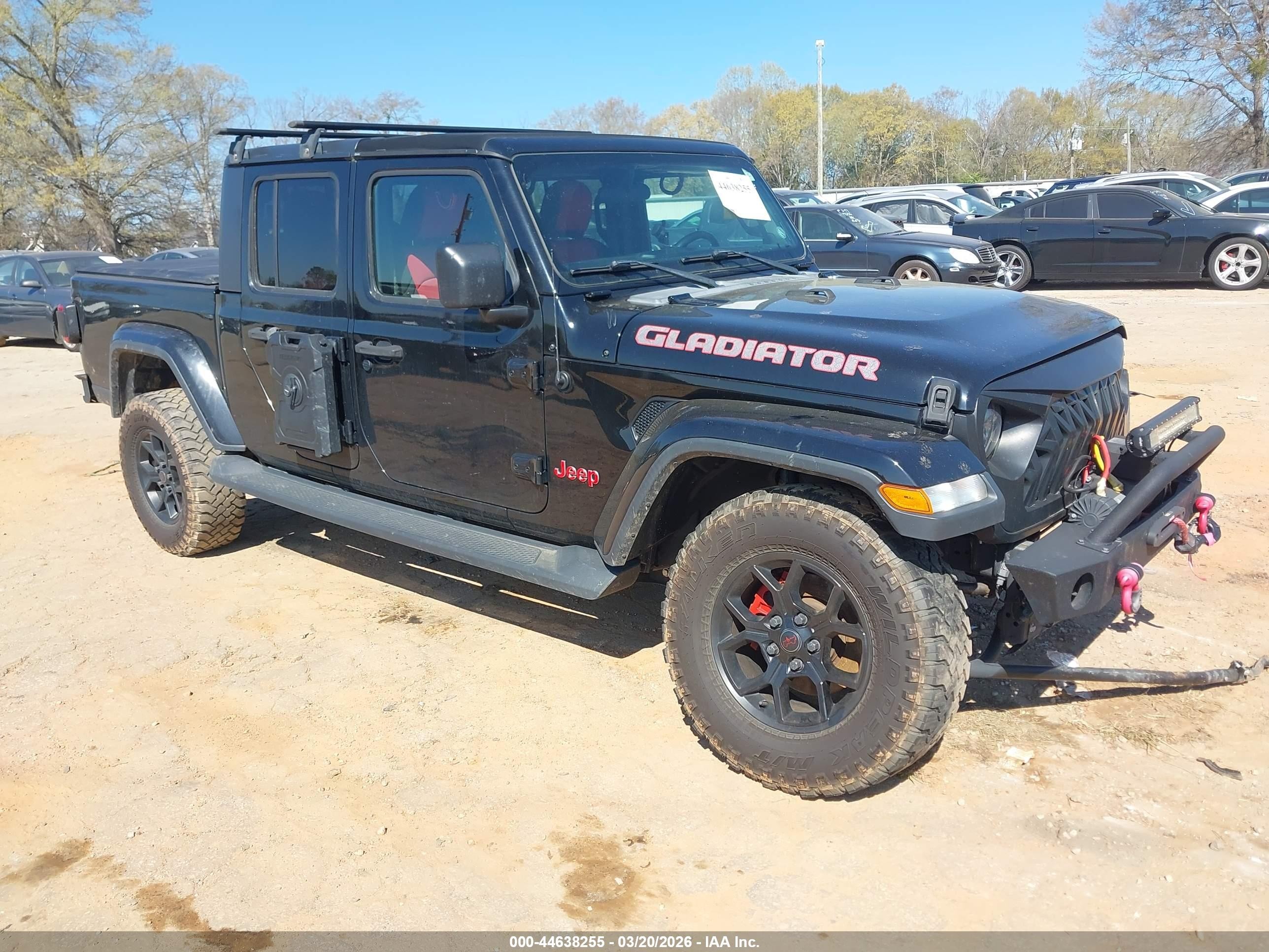 2020 Jeep Gladiator Overland, VIN 1C6HJTFGXLL182791 — Auction photo 1 of 5