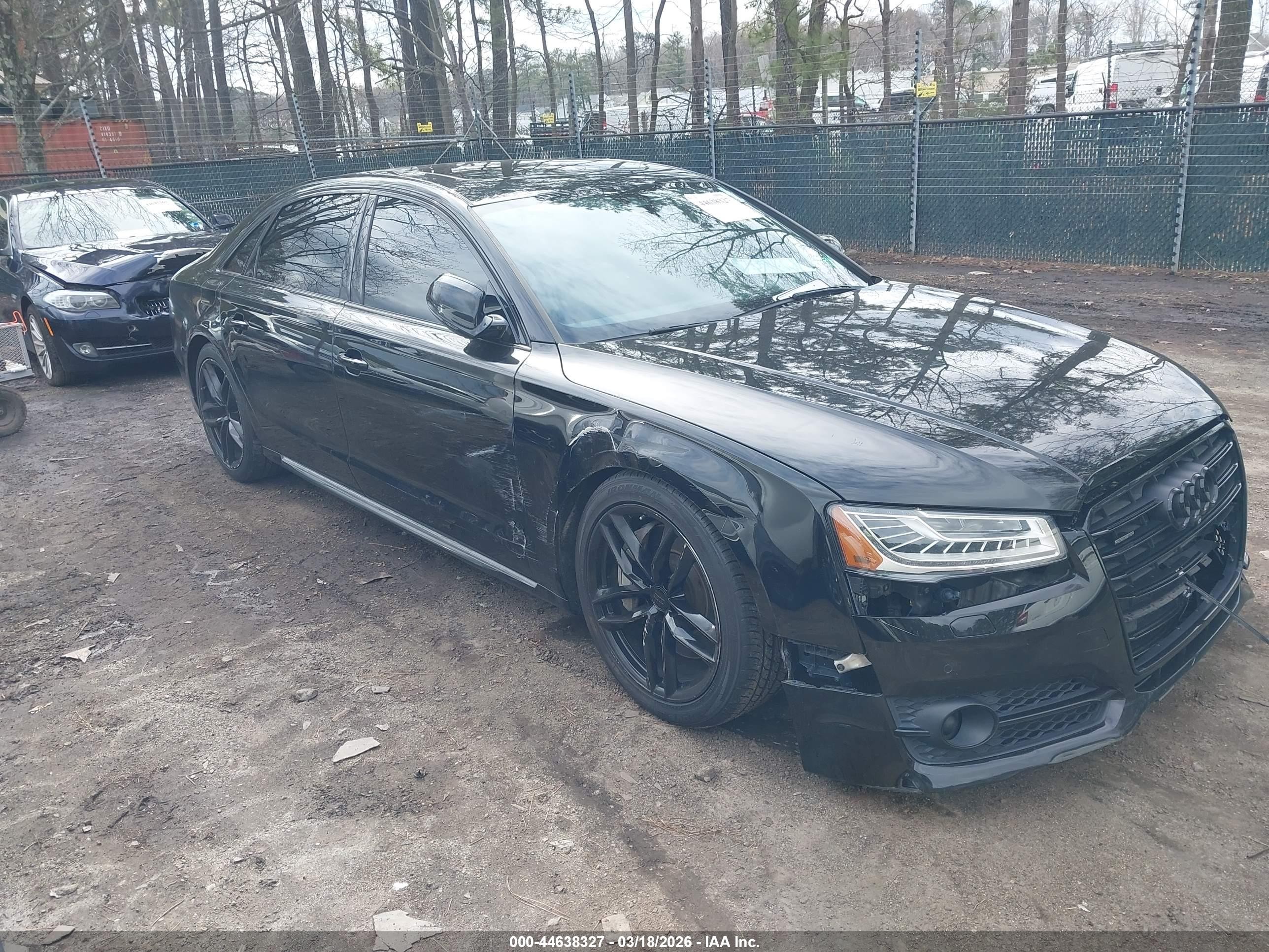 2017 Audi A8 Sport, VIN WAU43AFD3HN004046 — Front end