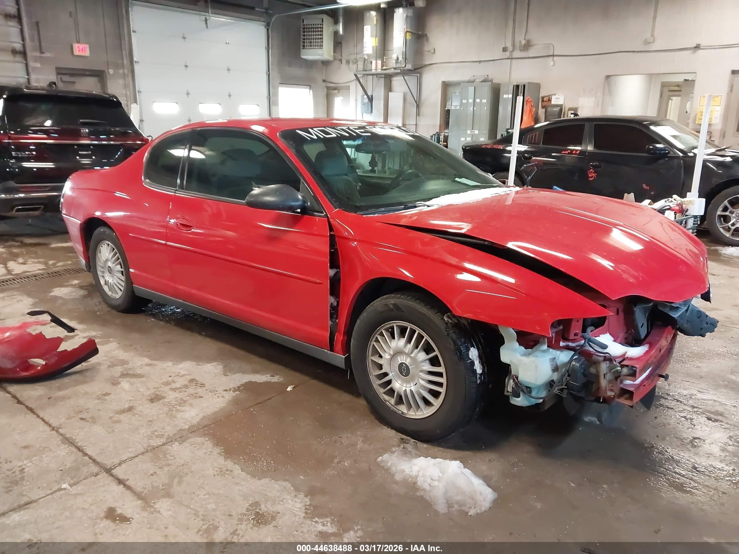 2002 Chevrolet Monte Carlo LS, VIN 2G1WW12E129285459 — All over