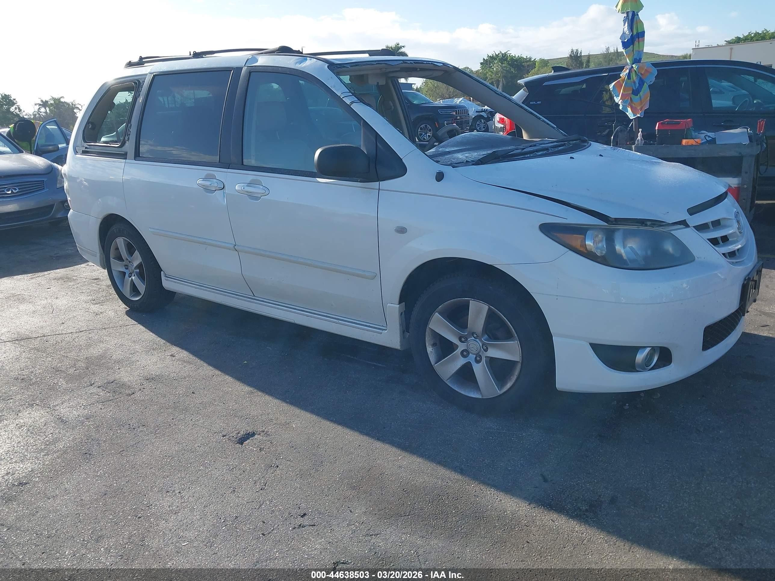 2005 Mazda MPV ES, VIN JM3LW28J150540248 — Крыша