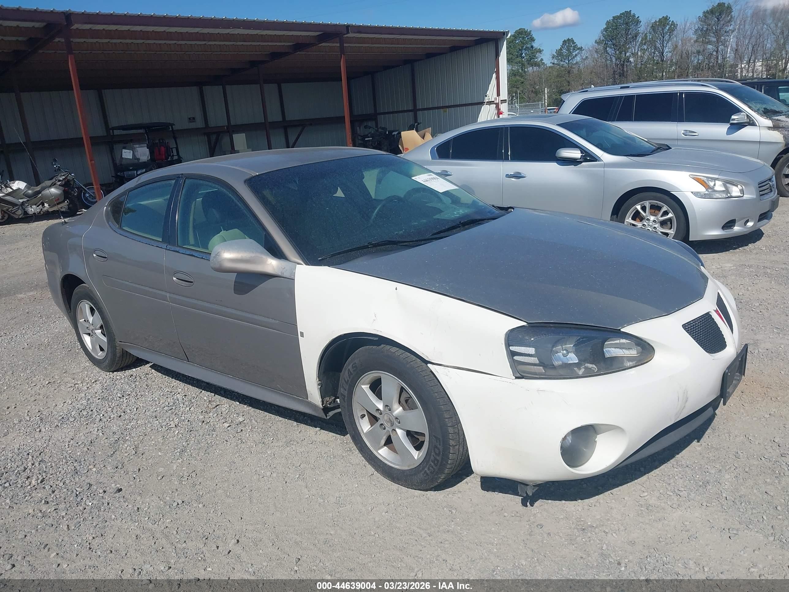 2006 Pontiac Grand Prix, VIN 2G2WP552261139495 — Repossession
