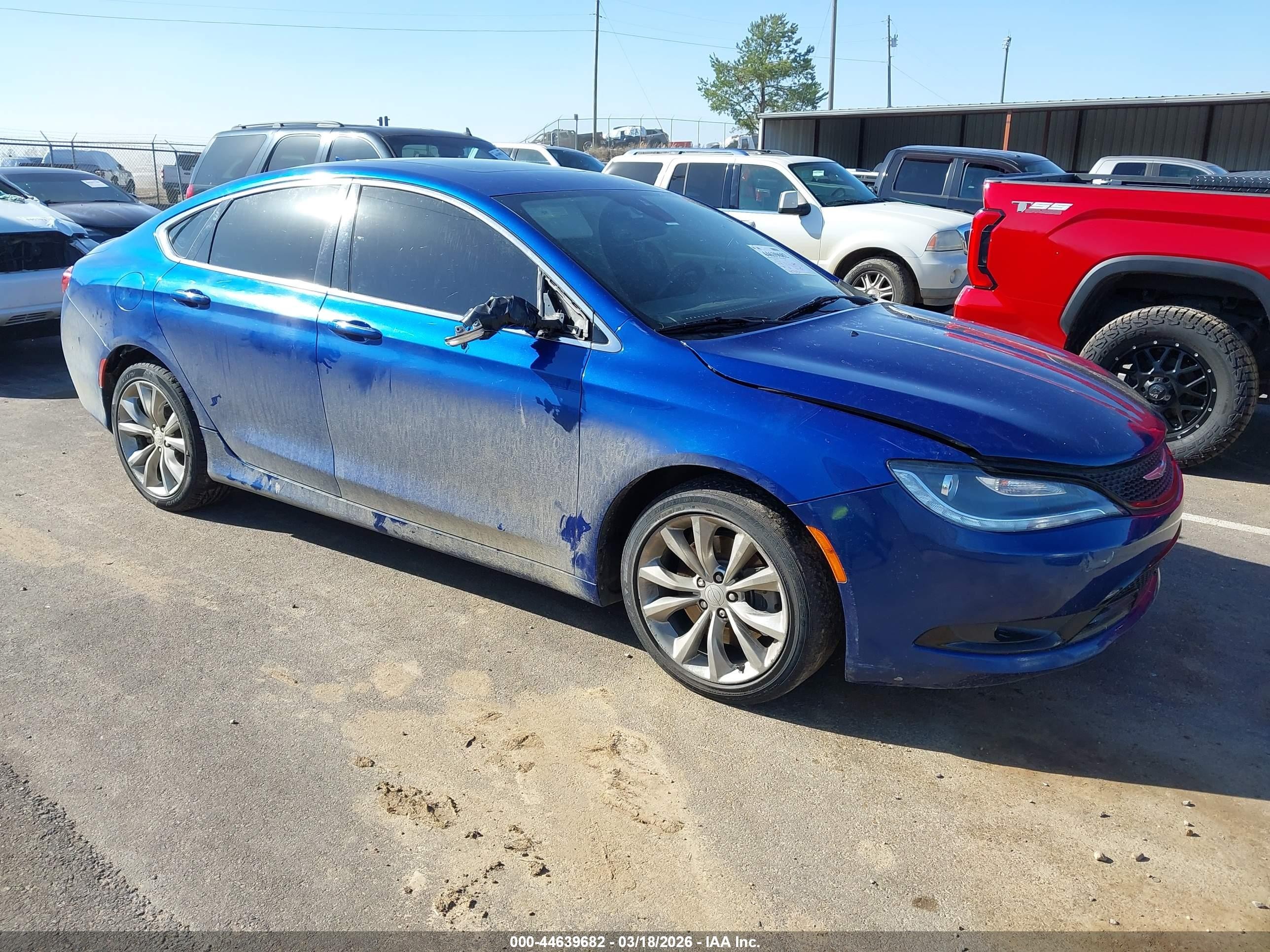 2015 Chrysler 200 C, VIN 1C3CCCEGXFN589277 — Fresh water flood