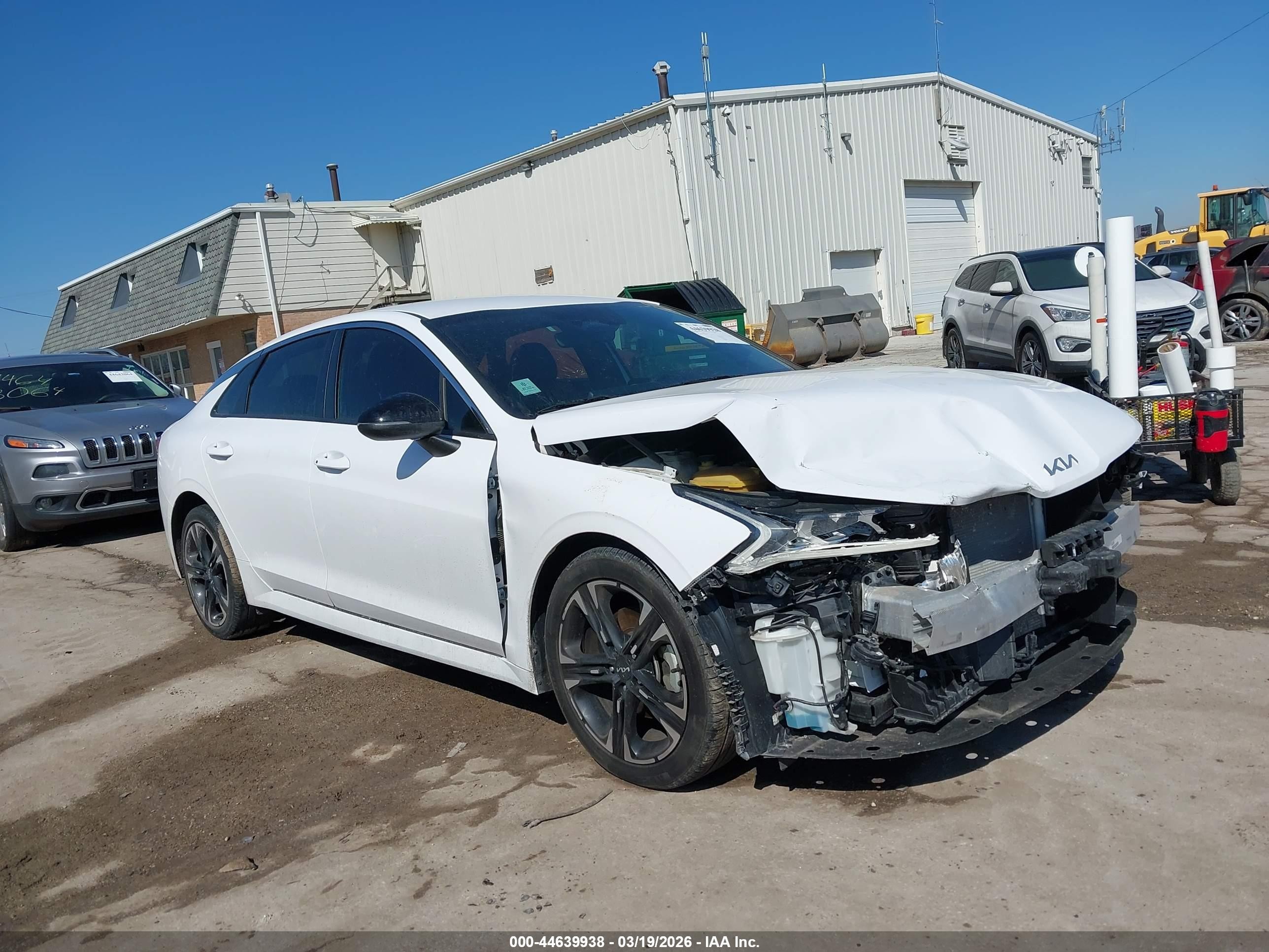 2022 Kia K5 GT-Line, VIN 5XXG64J2XNG141023 — Not stated