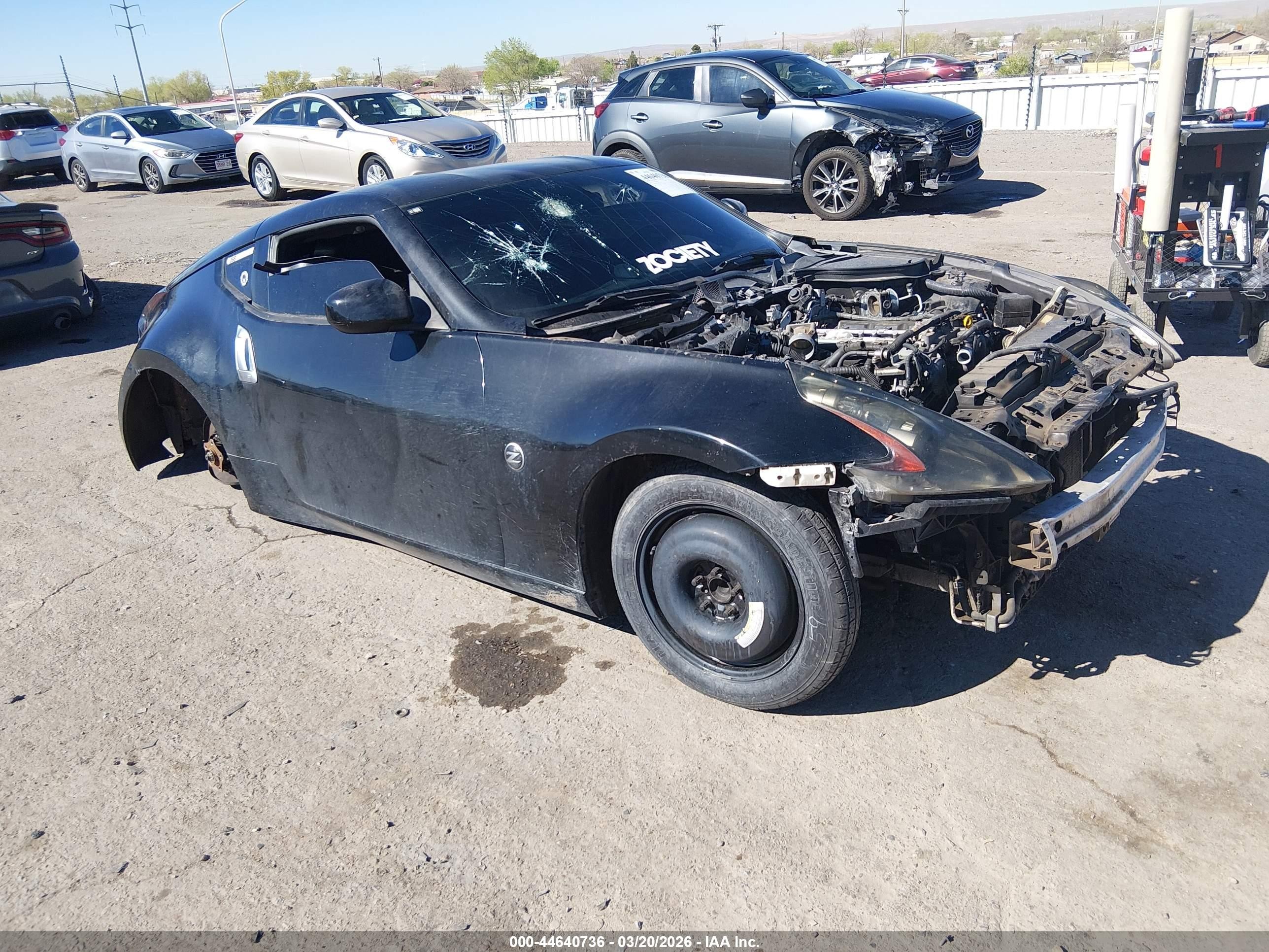2013 Nissan 370Z, VIN JN1AZ4EHXDM381308 — All over