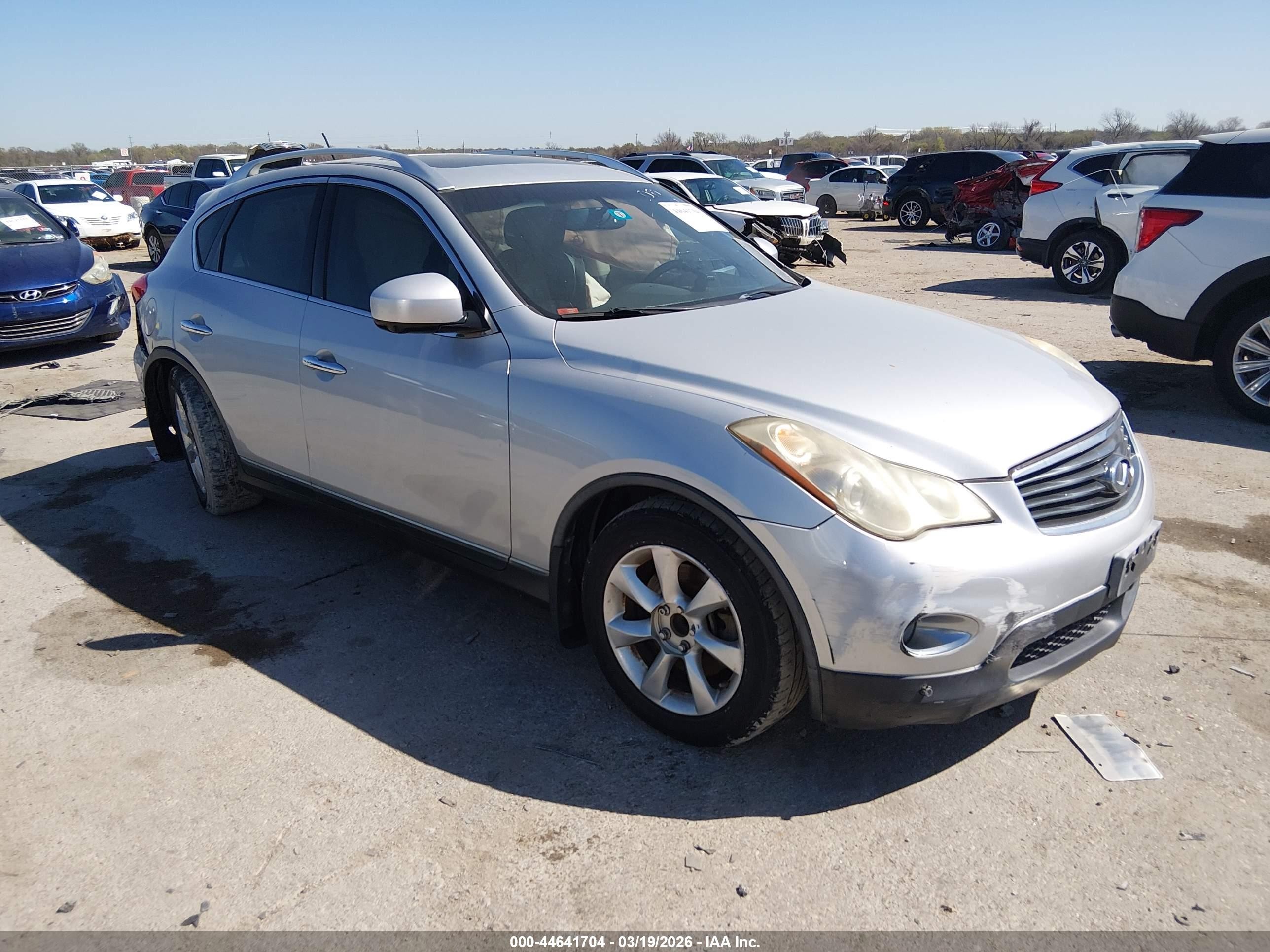 2009 Infiniti EX Journey, VIN JNKAJ09E59M900056 — All over