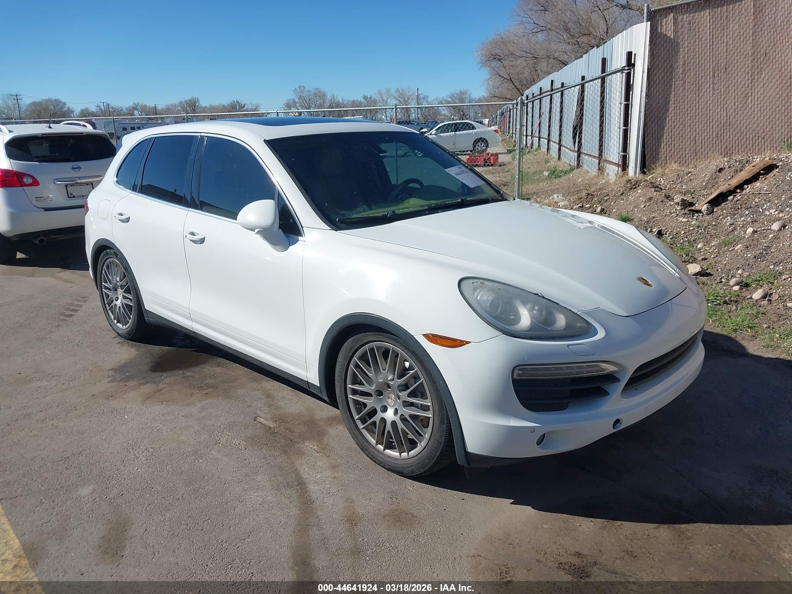 2012 Porsche Cayenne S, VIN WP1AB2A21CLA49994 — Mechanical