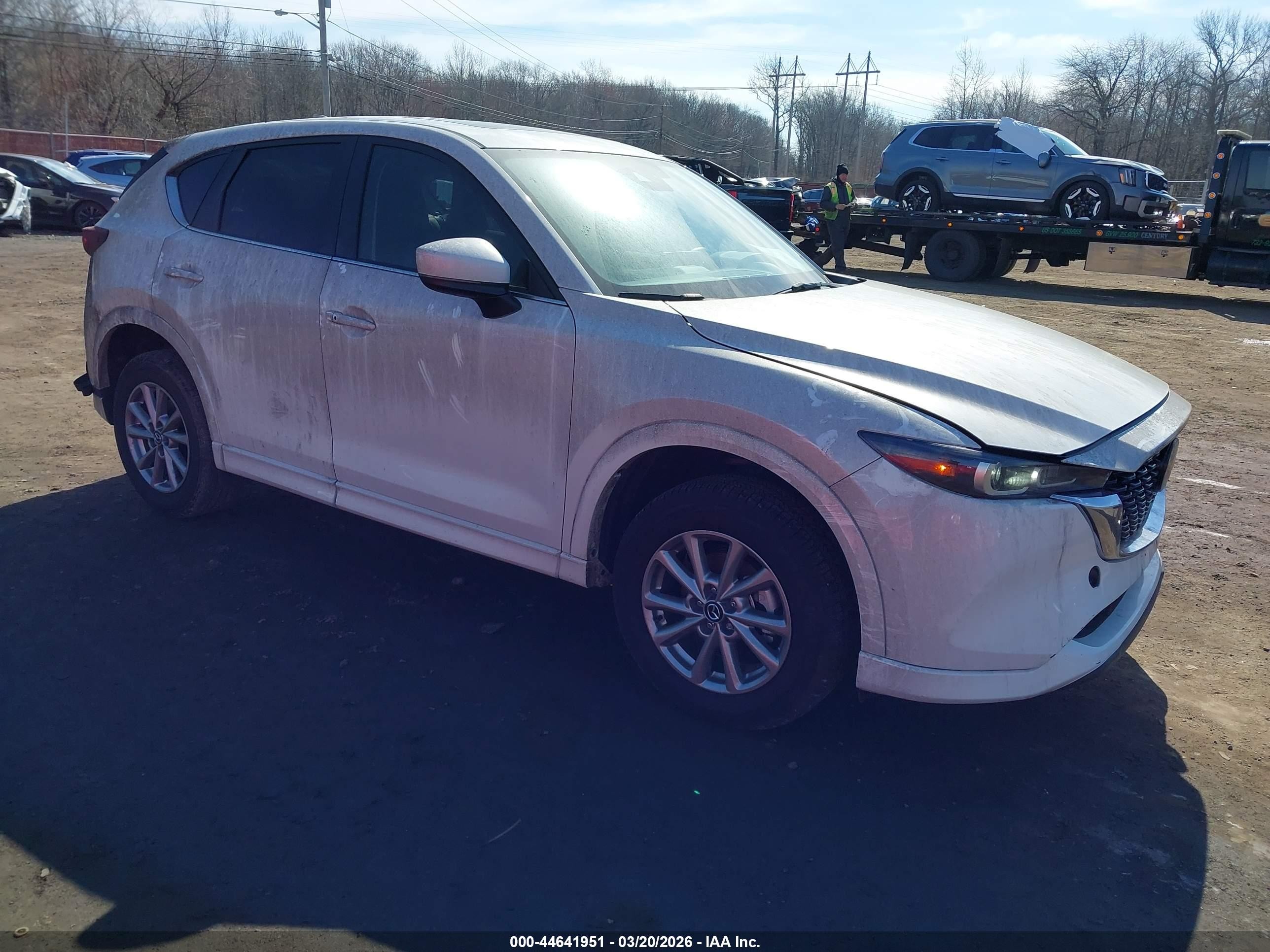 2025 Mazda CX-5 S Preferred, VIN JM3KFBCL9S0552437 — Burn
