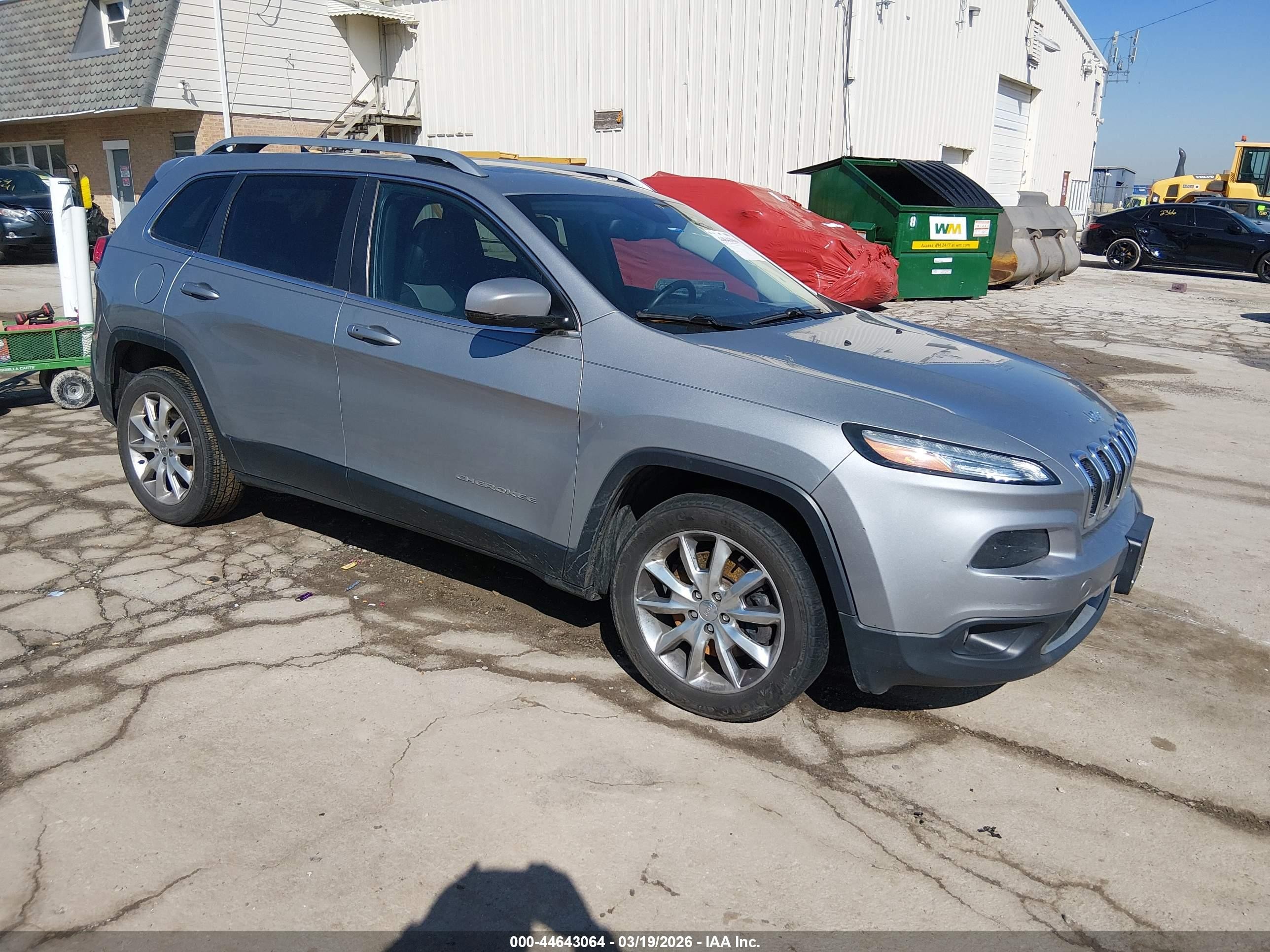 2014 Jeep Cherokee Limited, VIN 1C4PJLDS5EW279152 — Бок