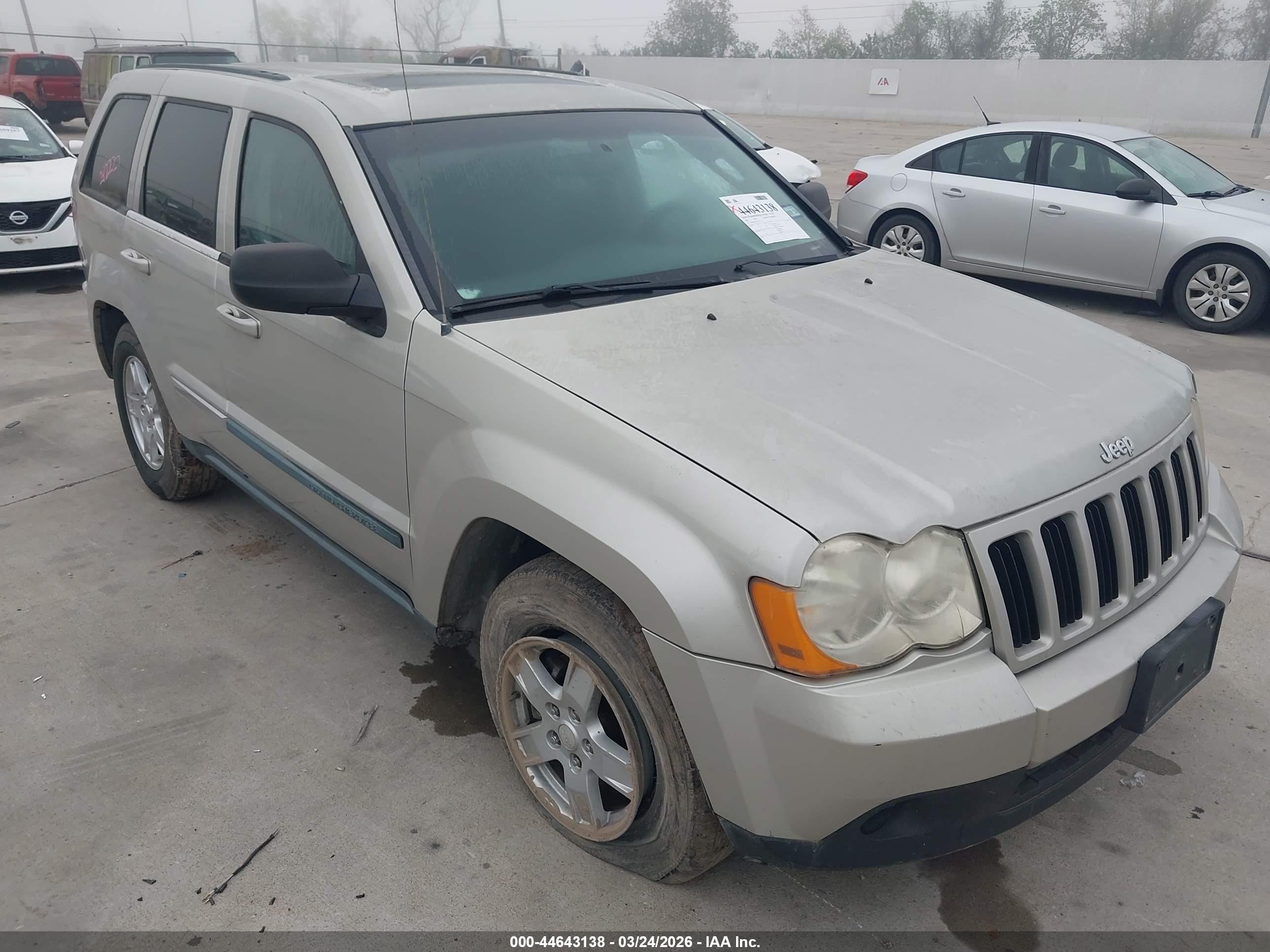 2008 Jeep Grand Cherokee Laredo, VIN 1J8GS48K78C242227 — Repossession