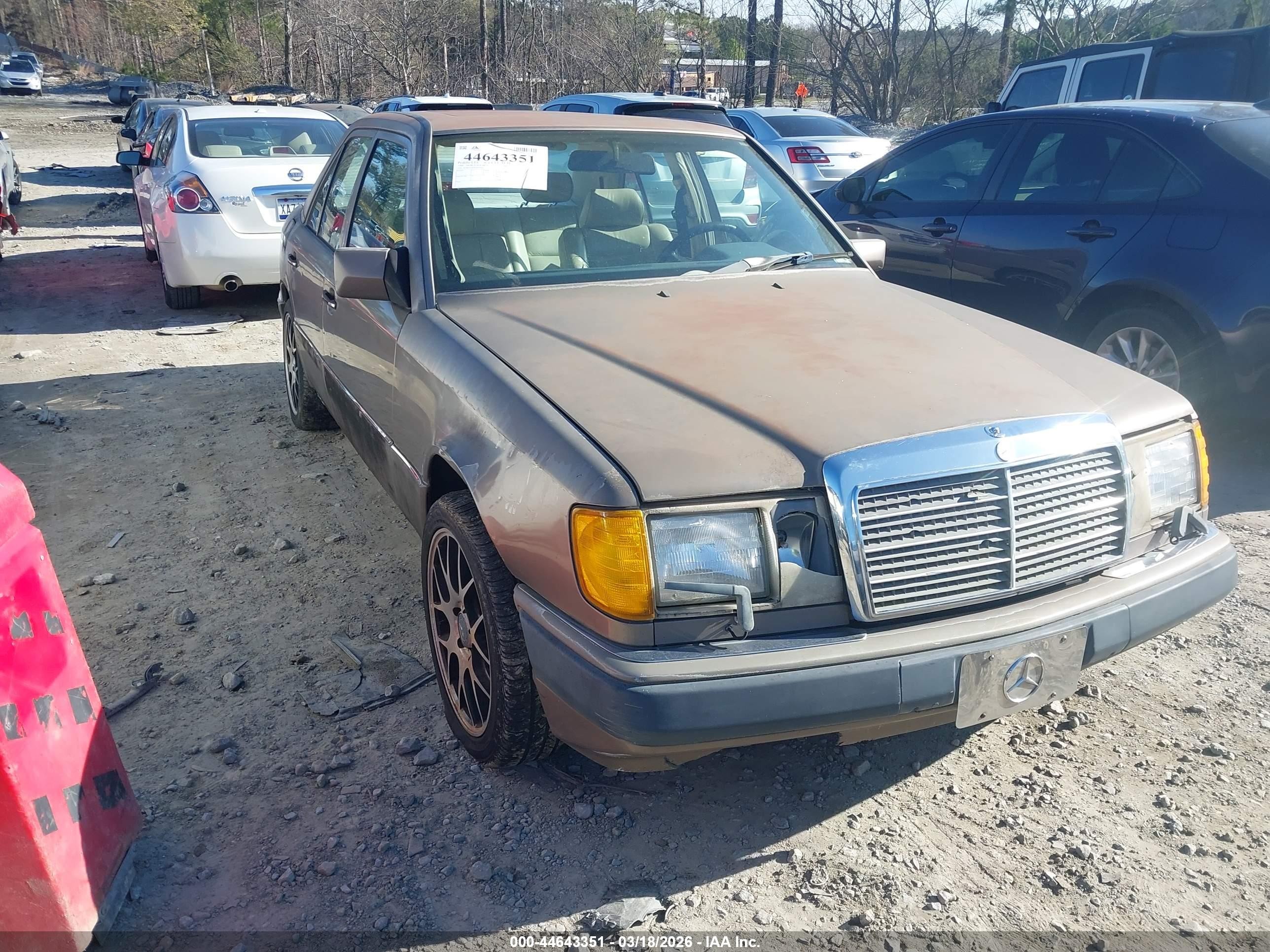 1990 Mercedes-Benz 300, VIN WDBEA30E9LB222642 — Front end