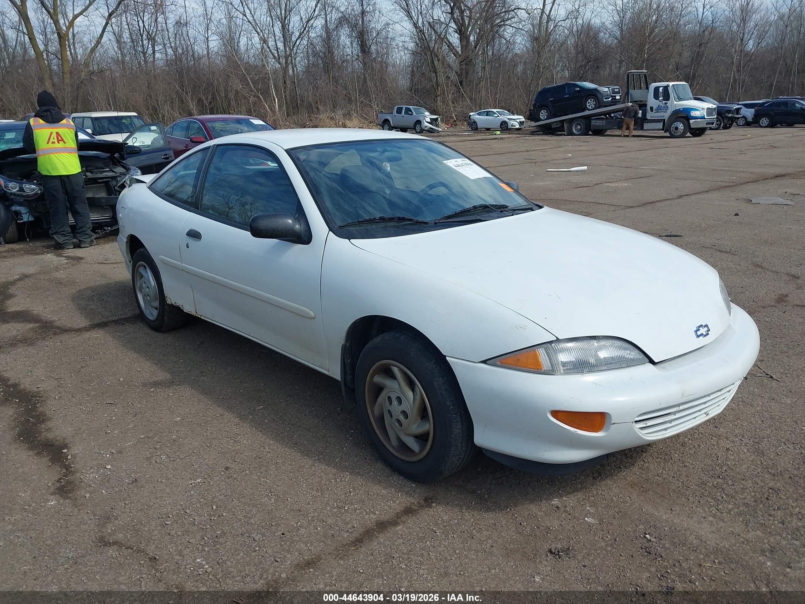 1999 Chevrolet Cavalier, VIN 1G1JC1249X7278746 — Rear end