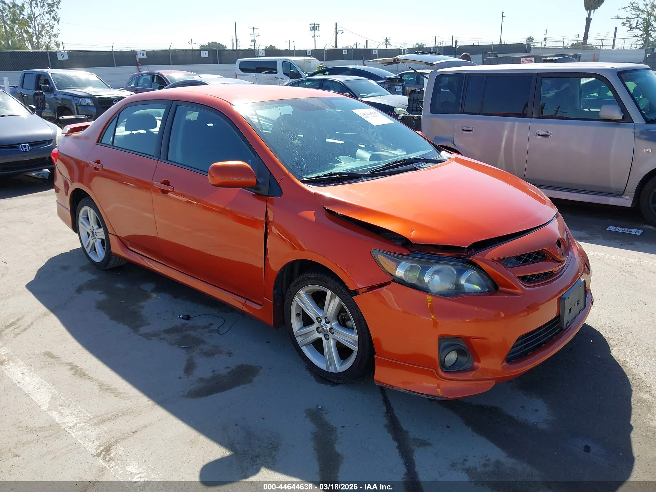 2013 Toyota Corolla LE, VIN 2T1BU4EE3DC063694 — All over