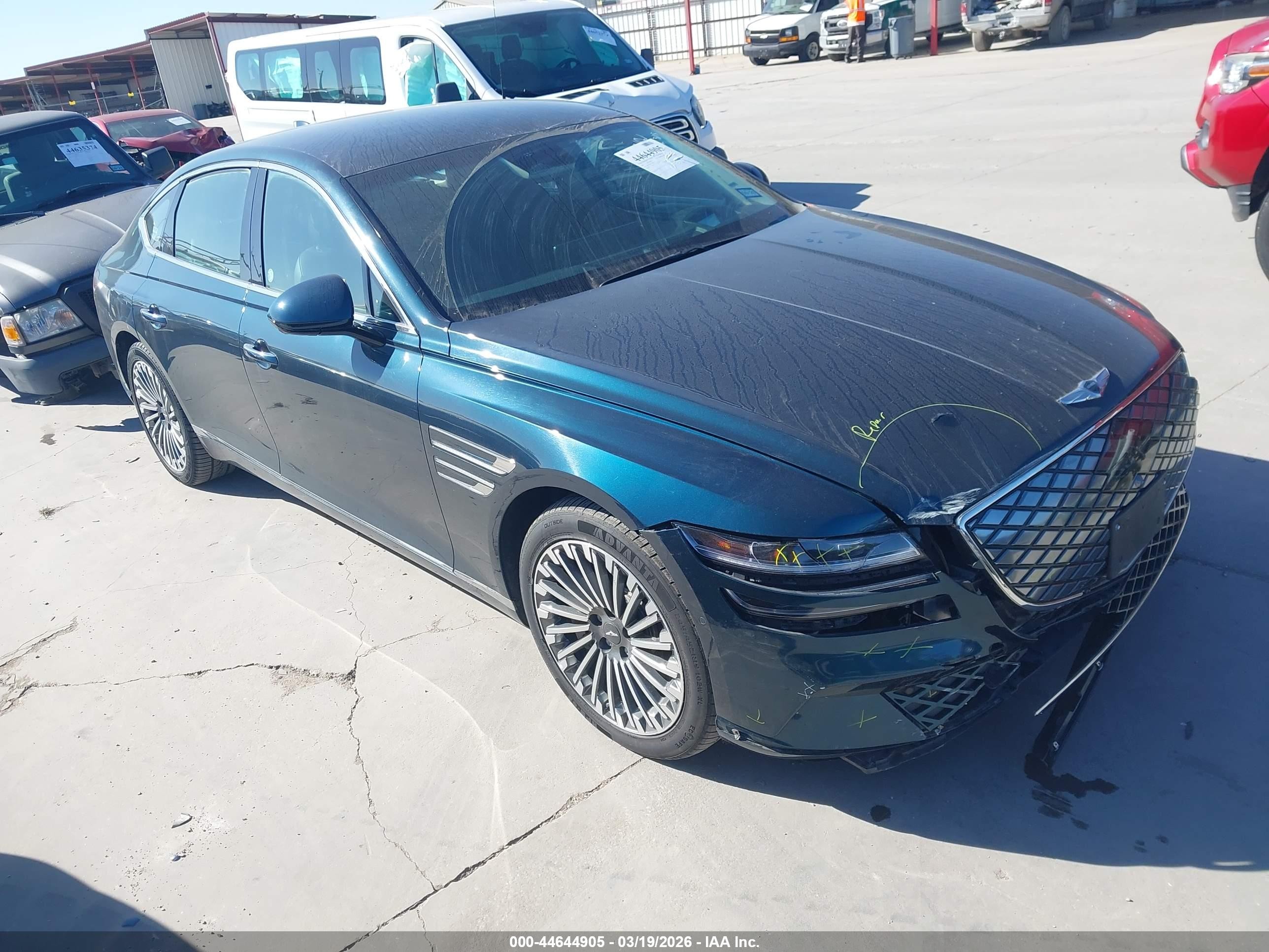 2023 Genesis G80, VIN KMTGE4S15PU006135 — Front end