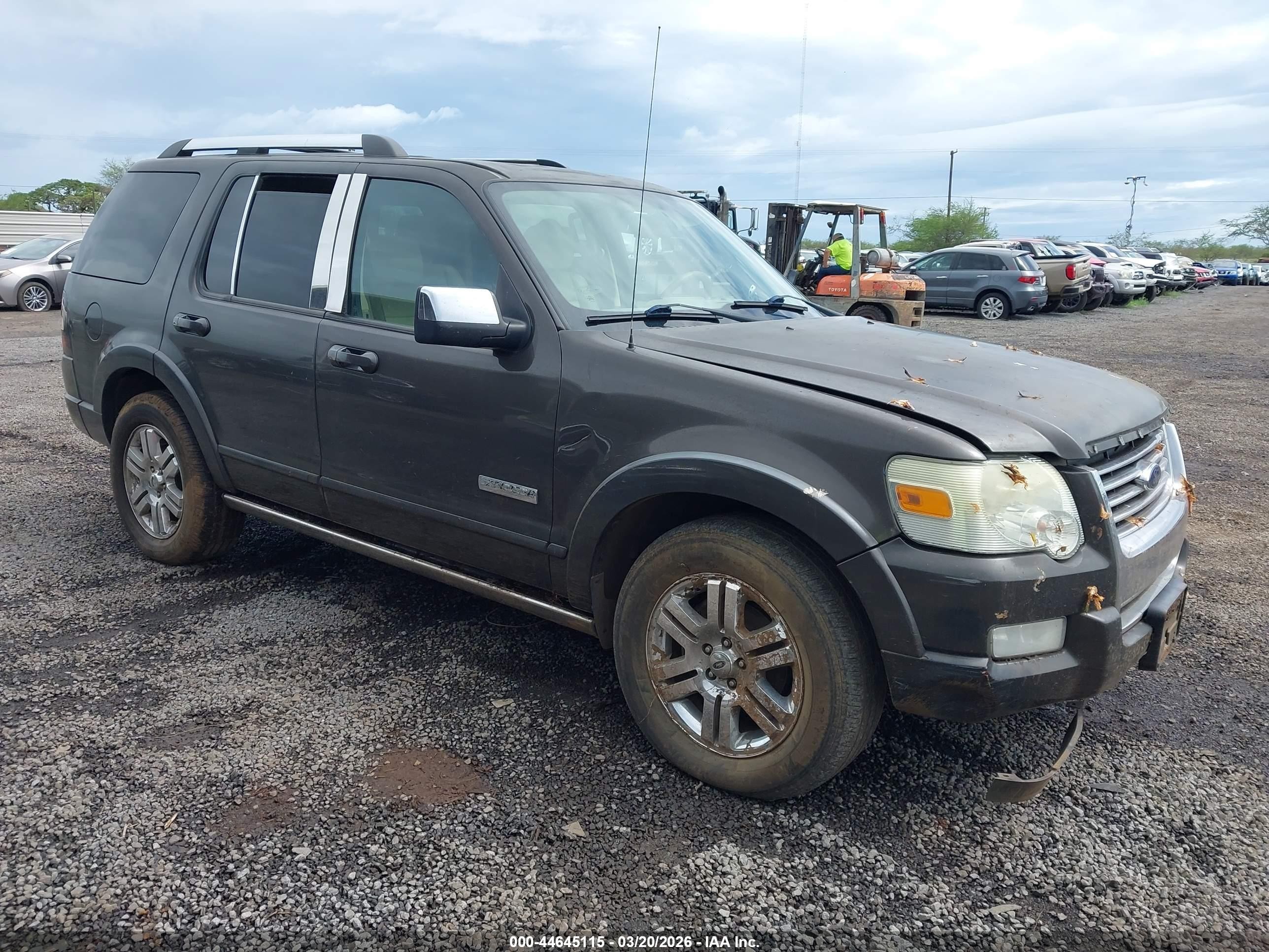 2007 Ford Explorer Limited, VIN 1FMEU65E97UB86931 — Fresh water flood