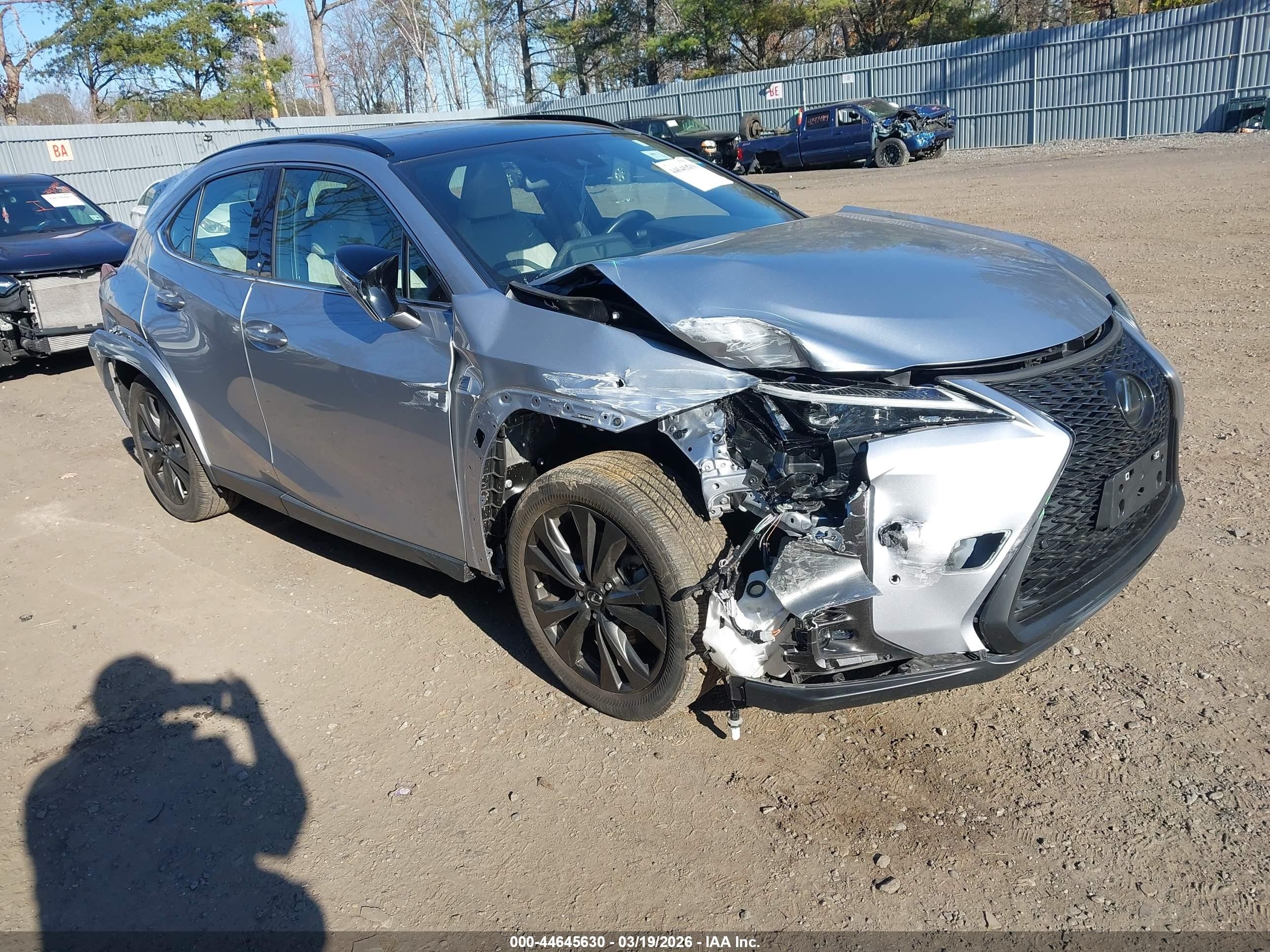 2023 Lexus UX 250h F Sport, VIN JTHB9JBH2P2067476 — Перед