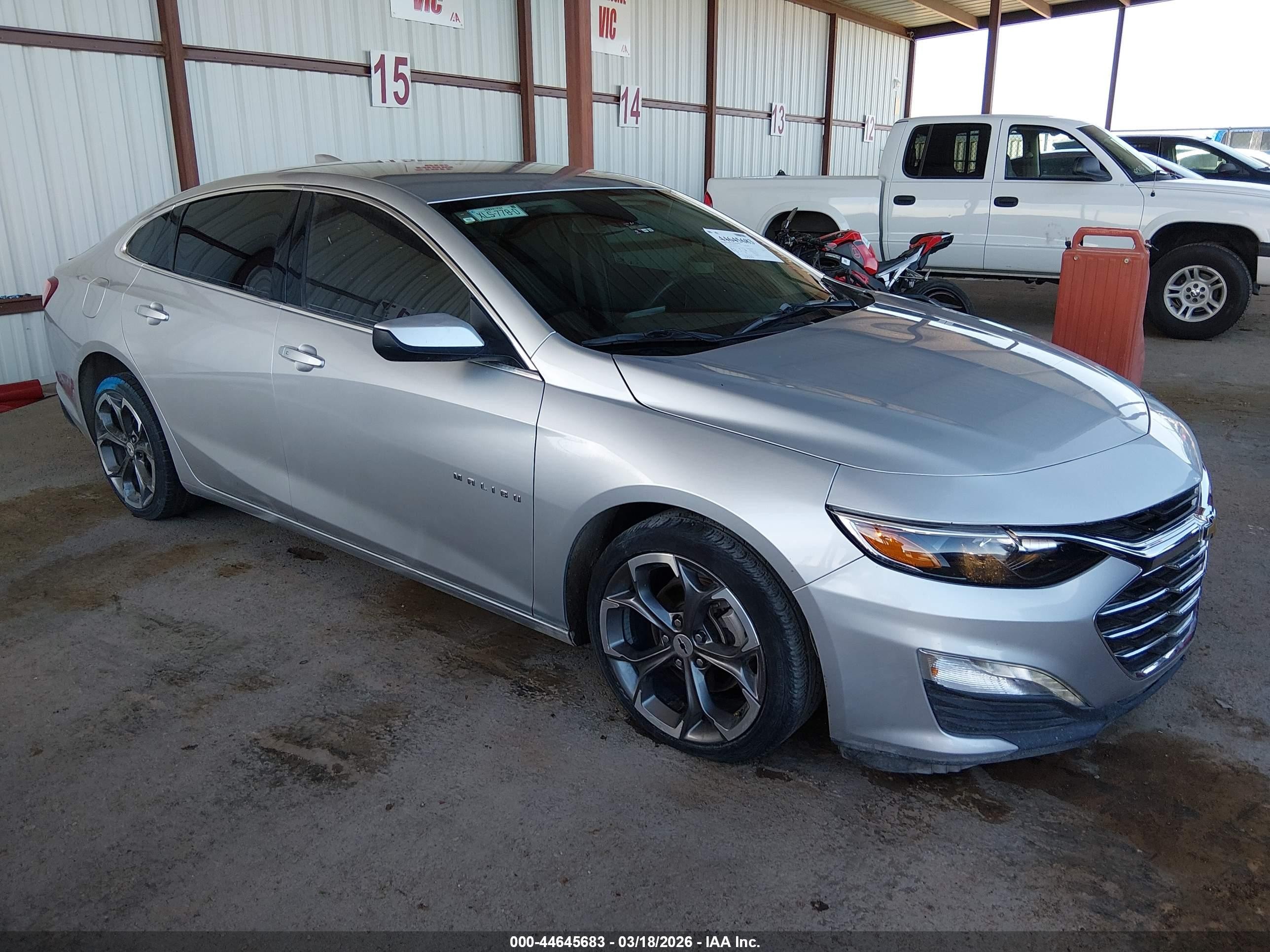 2022 Chevrolet Malibu LT, VIN 1G1ZD5ST1NF102761 — Theft recovery