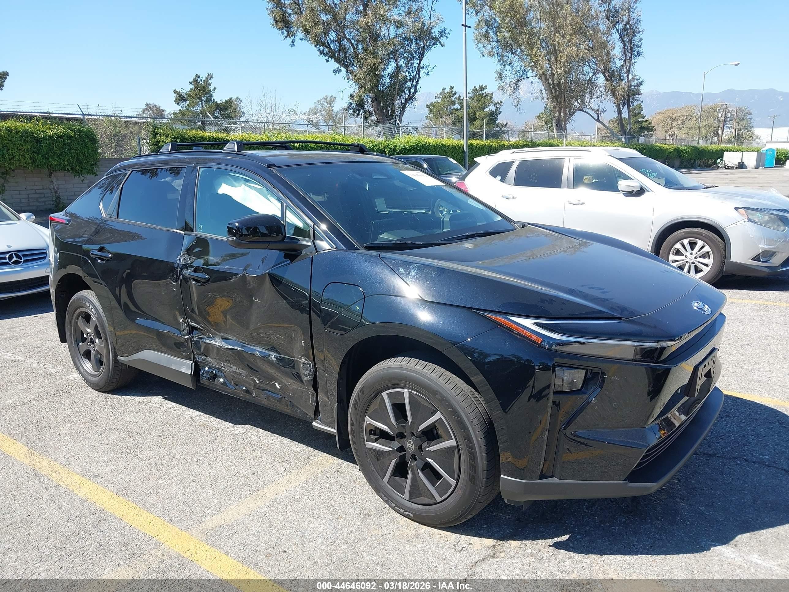 2026 Toyota bZ XLE, VIN JTMBDAFBXTA005166 — Side