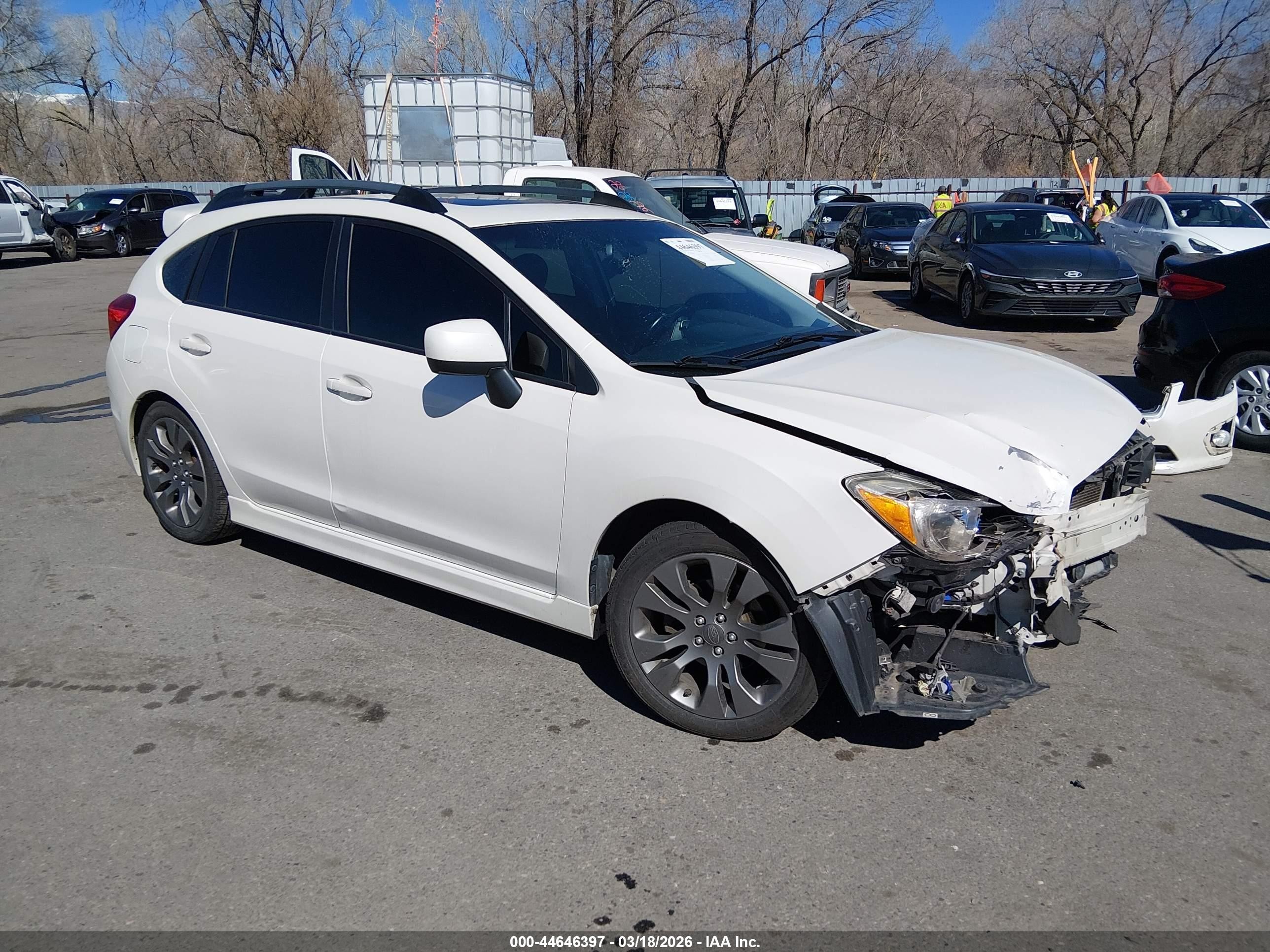 2014 Subaru Impreza Special Sports Limited, VIN JF1GPAS67E8320738 — Front end