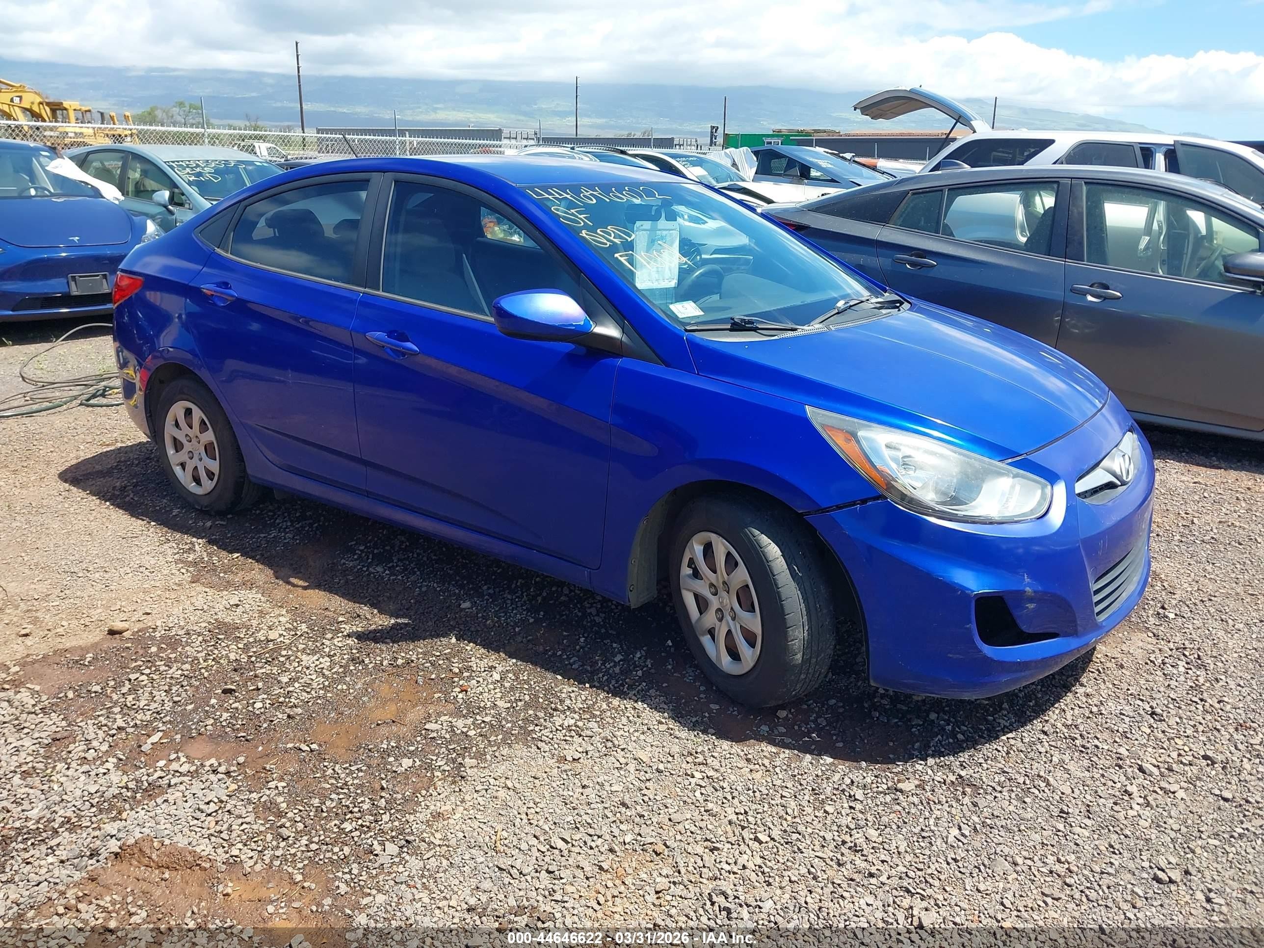 2014 Hyundai Accent GLS, VIN KMHCT4AE3EU740336 — Fresh water flood