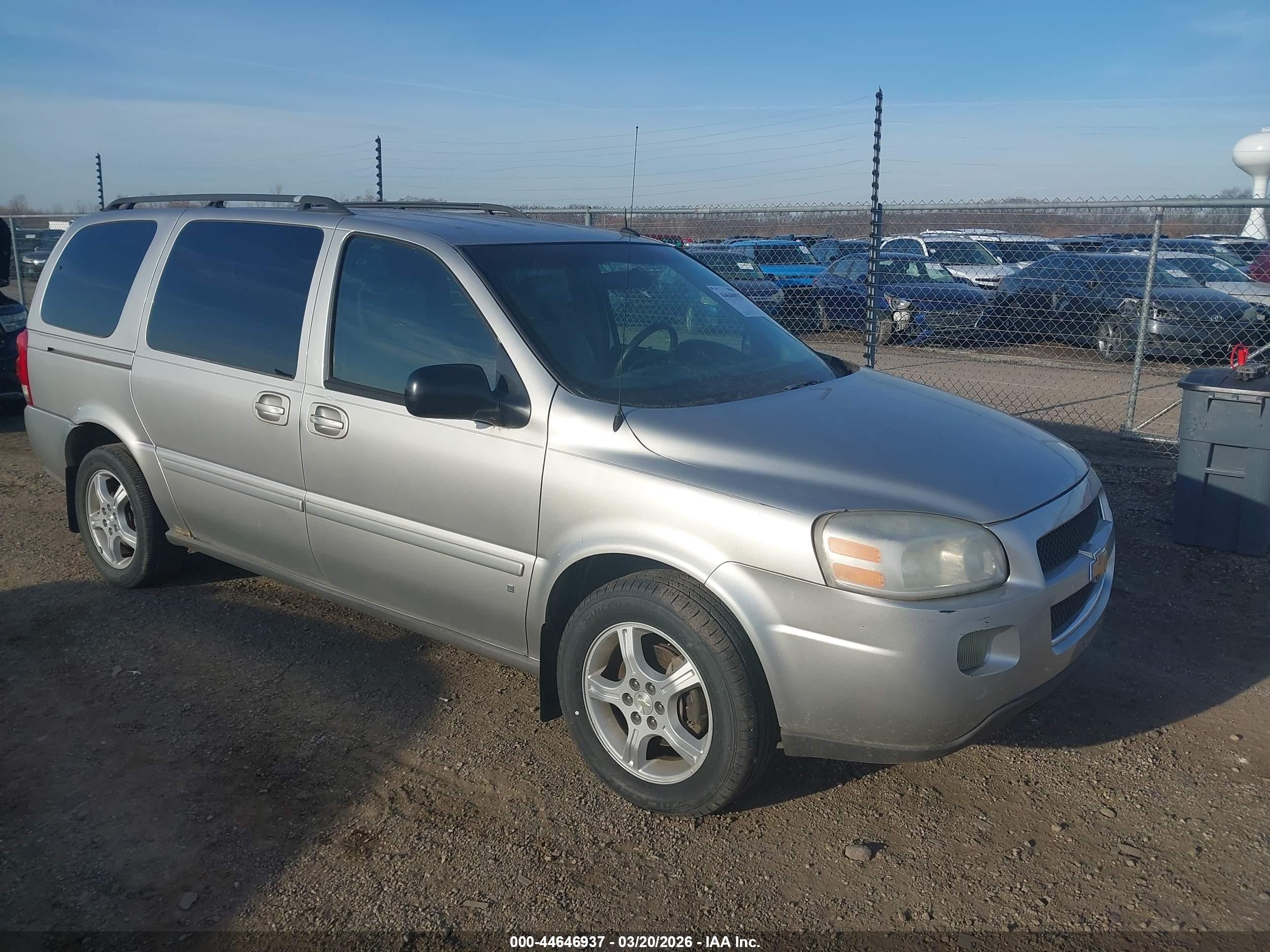 2006 Chevrolet Uplander 2LT, VIN 1GNDV33L06D171947 — Normal wear